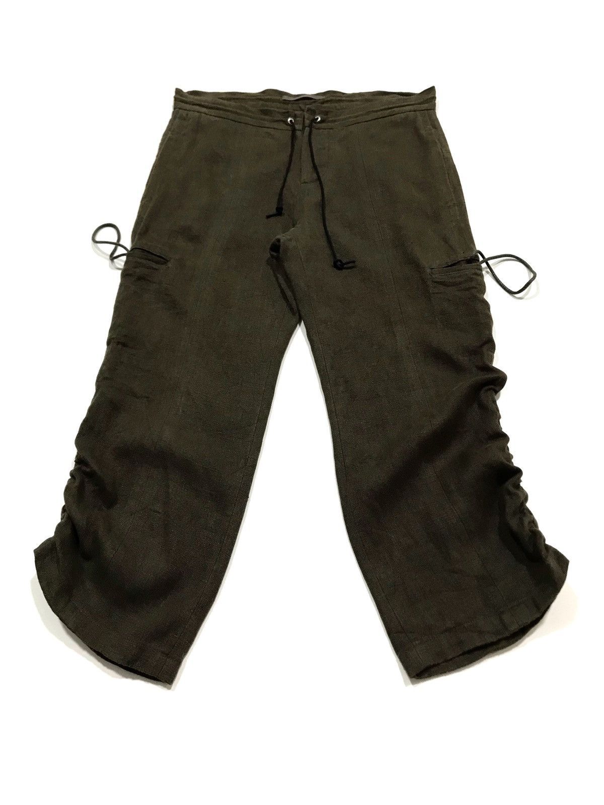 N4 Linen Cropped Pants Size US 32 / EU 48 - 5 Thumbnail