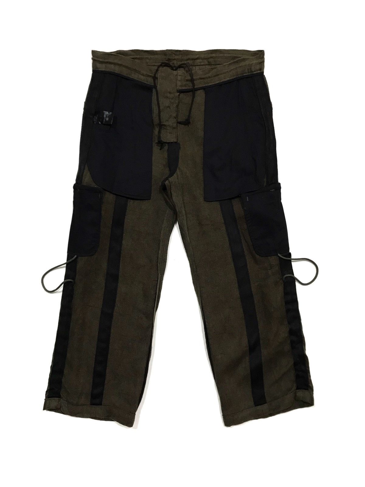 N4 Linen Cropped Pants Size US 32 / EU 48 - 2 Thumbnail
