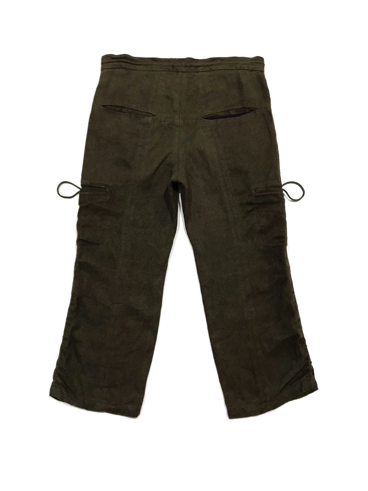 N4 Linen Cropped Pants Size US 32 / EU 48 - 3 Thumbnail
