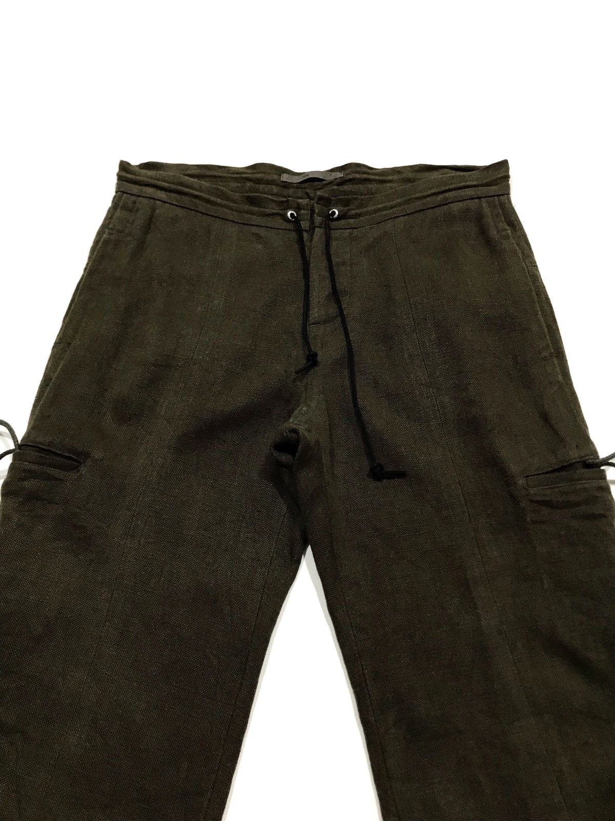 N4 Linen Cropped Pants Size US 32 / EU 48 - 7 Thumbnail