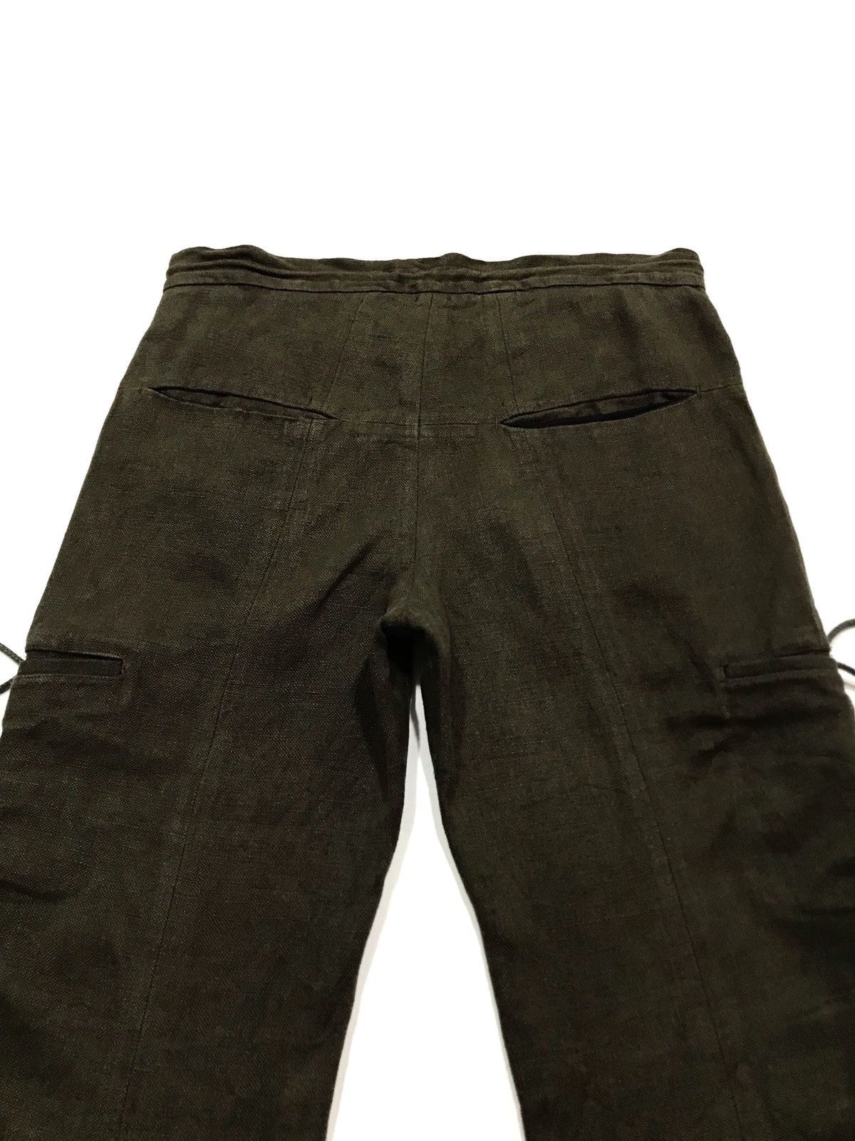 N4 Linen Cropped Pants Size US 32 / EU 48 - 6 Thumbnail