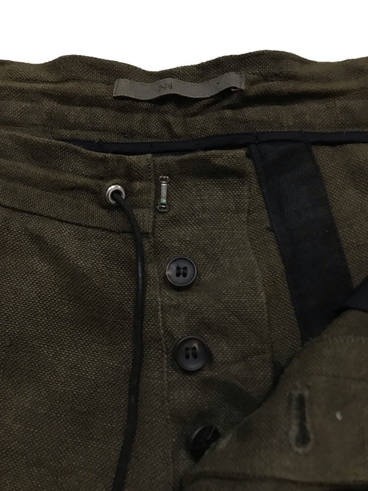 N4 Linen Cropped Pants Size US 32 / EU 48 - 8 Thumbnail