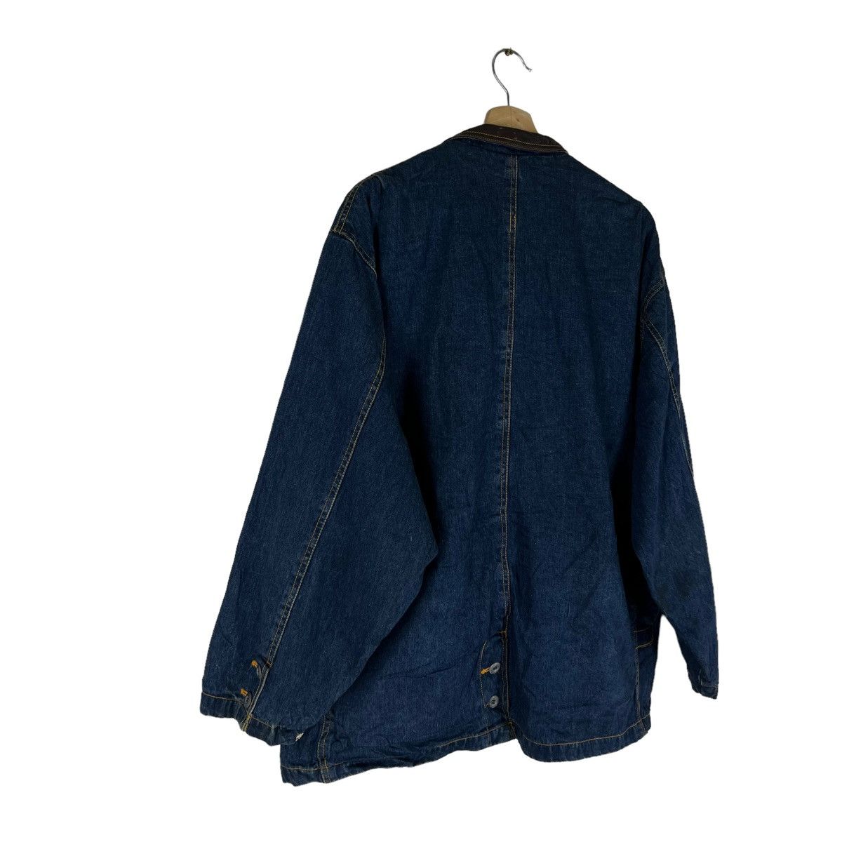 Japanese Brand × Vintage VINTAGE RIOT RIOT HIKORY CHORE JACKET HOT CREW CARGO POCKET Size US L / EU 52-54 / 3 - 10 Thumbnail
