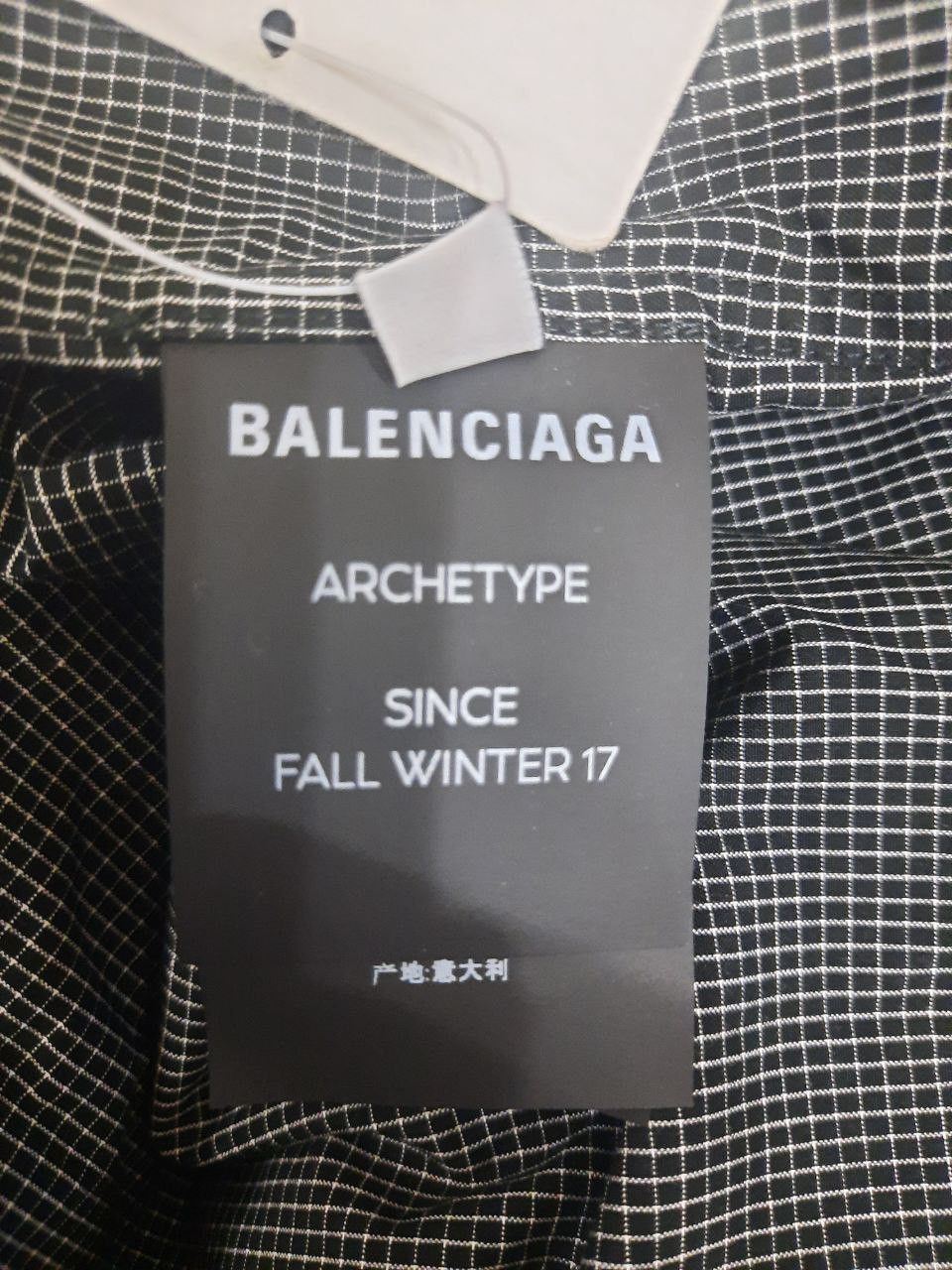 Balenciaga *New* FW17 AW17 Checkered Plaid Double Shirt Size US M / EU 48-50 / 2 - 4 Thumbnail