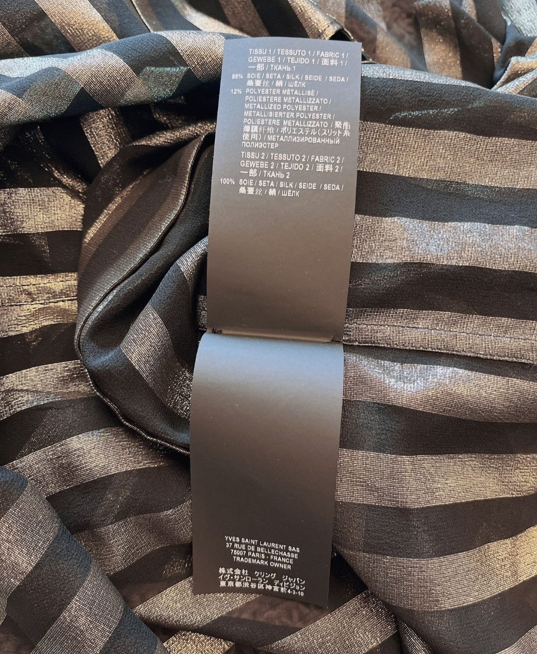 Saint Laurent Paris Saint Laurent Silk Shirt Size US M / EU 48-50 / 2 - 4 Thumbnail