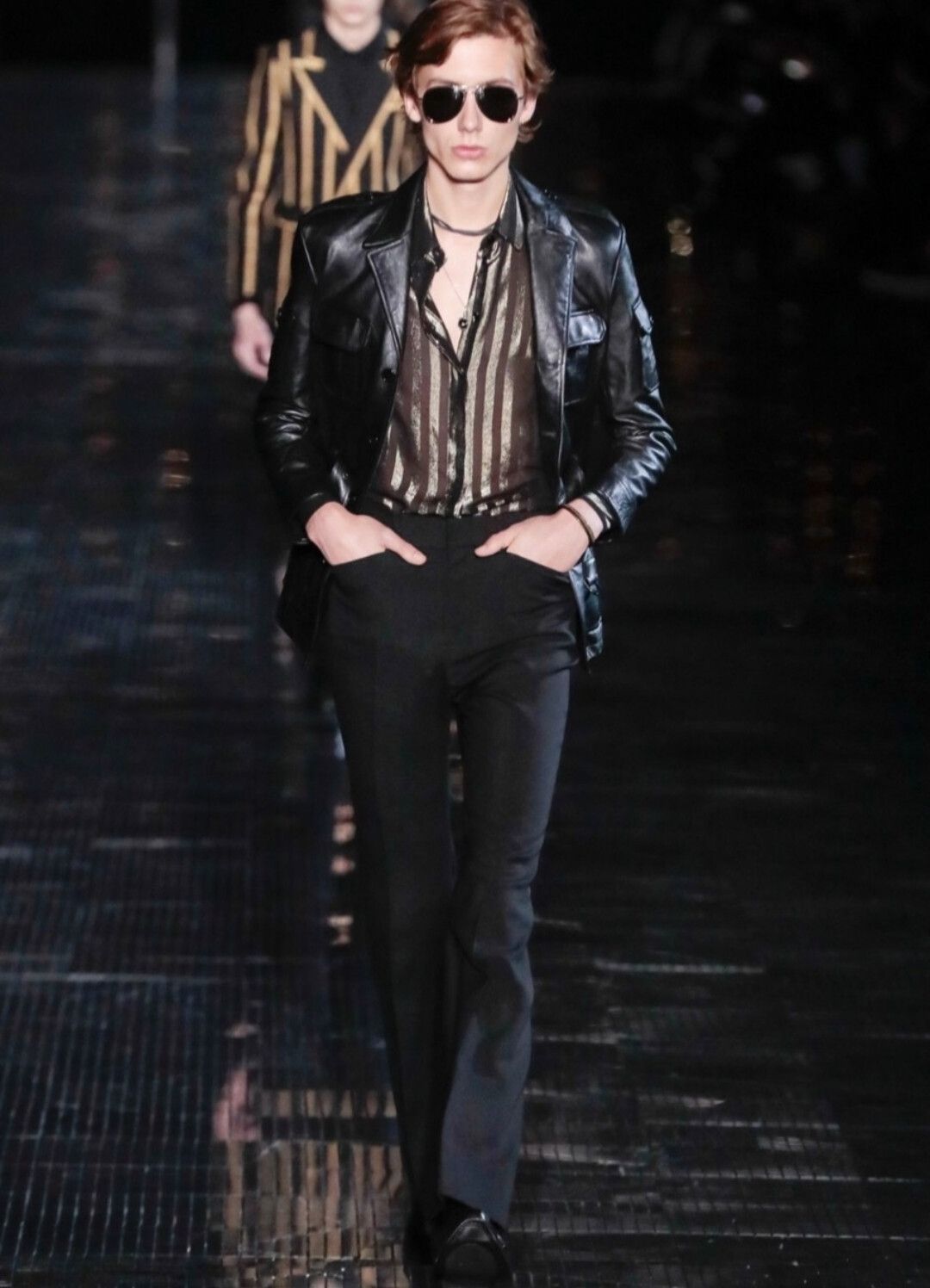 Saint Laurent Paris Saint Laurent Silk Shirt Size US M / EU 48-50 / 2 - 7 Thumbnail