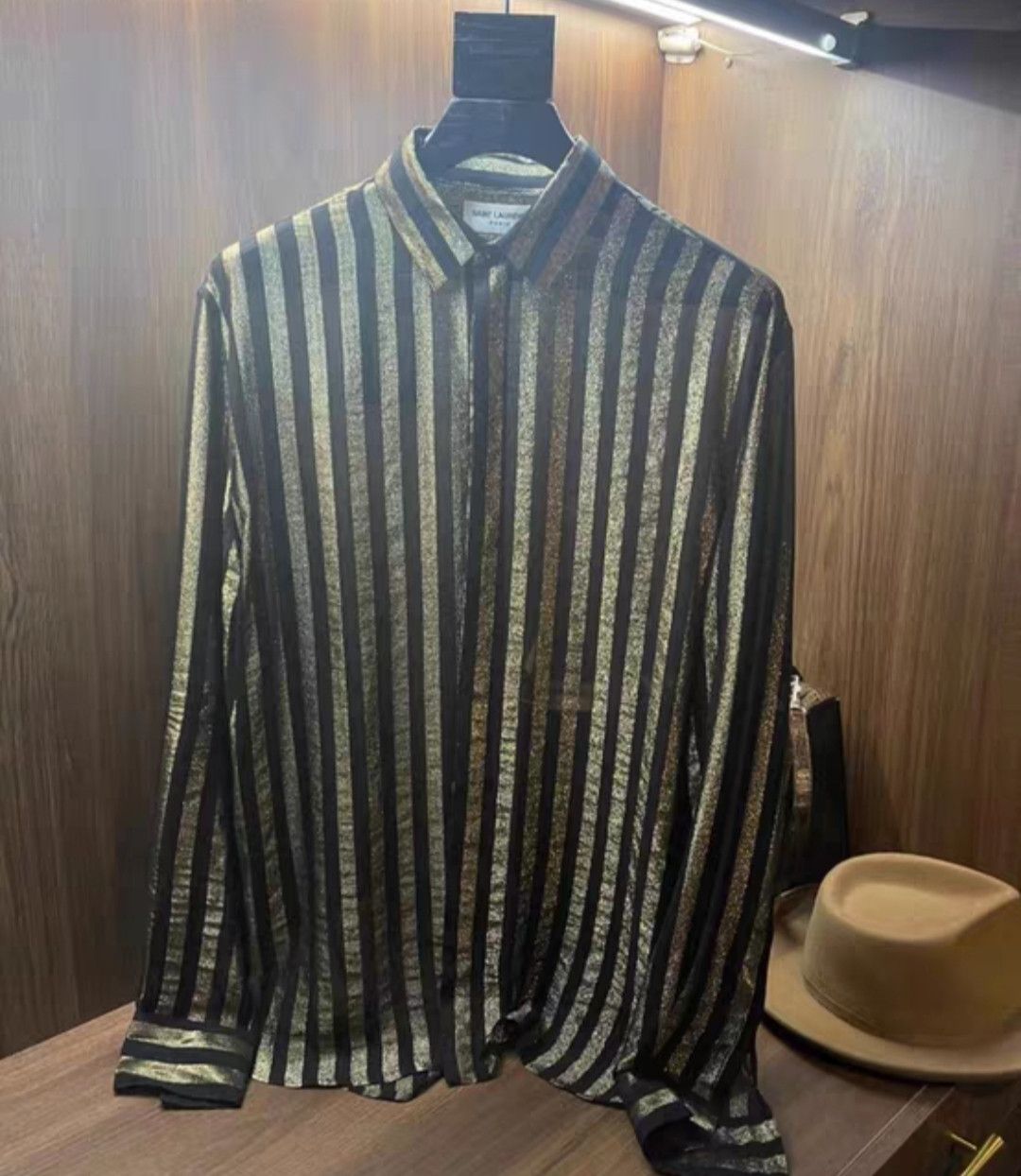 Saint Laurent Paris Saint Laurent Silk Shirt Size US M / EU 48-50 / 2 - 6 Thumbnail