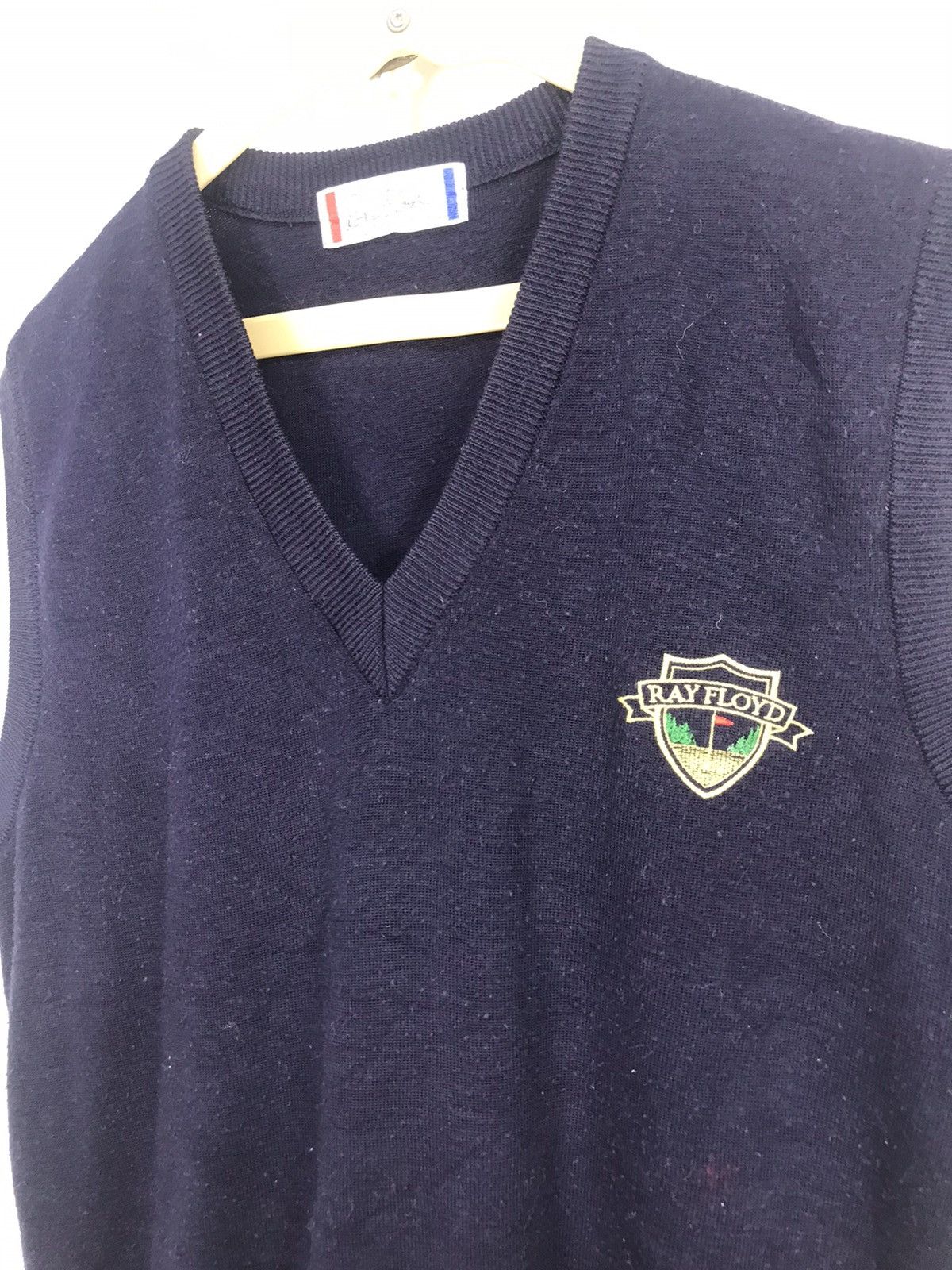 Japanese Brand × Vintage Vintage Ray Floyd small logo sleeveless vneck sweatshirt Size US M / EU 48-50 / 2 - 3 Thumbnail