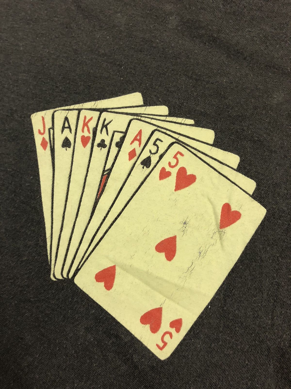 Vintage Y2K Jackass 🇺🇸 Movie Spade Card Poster Humour Shirt Size US L / EU 52-54 / 3 - 1 Thumbnail