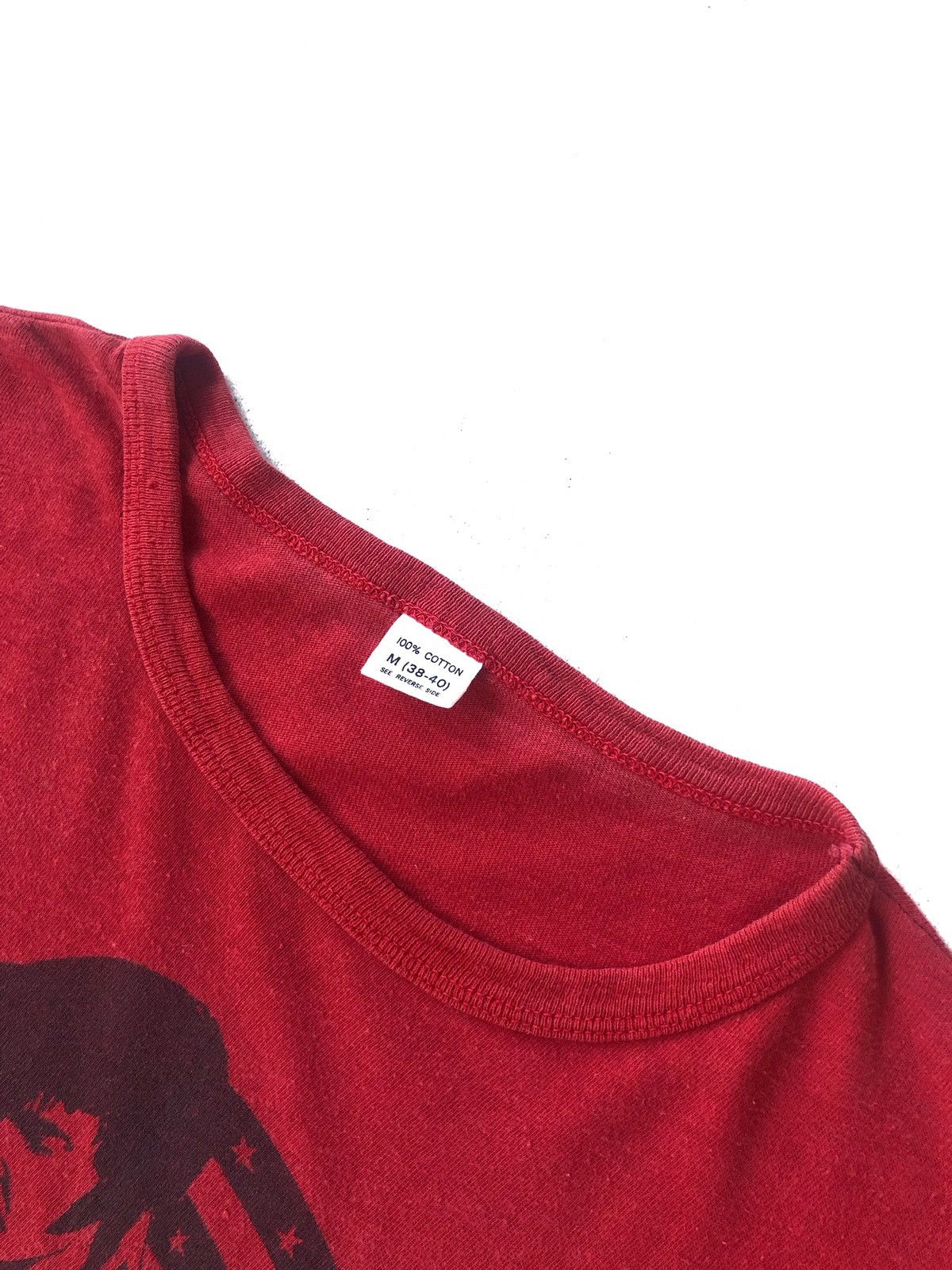 Band Tees Vintage 80s Elvis Presley 🕺 Legendary Red Shirt Size US S / EU 44-46 / 1 - 6 Thumbnail