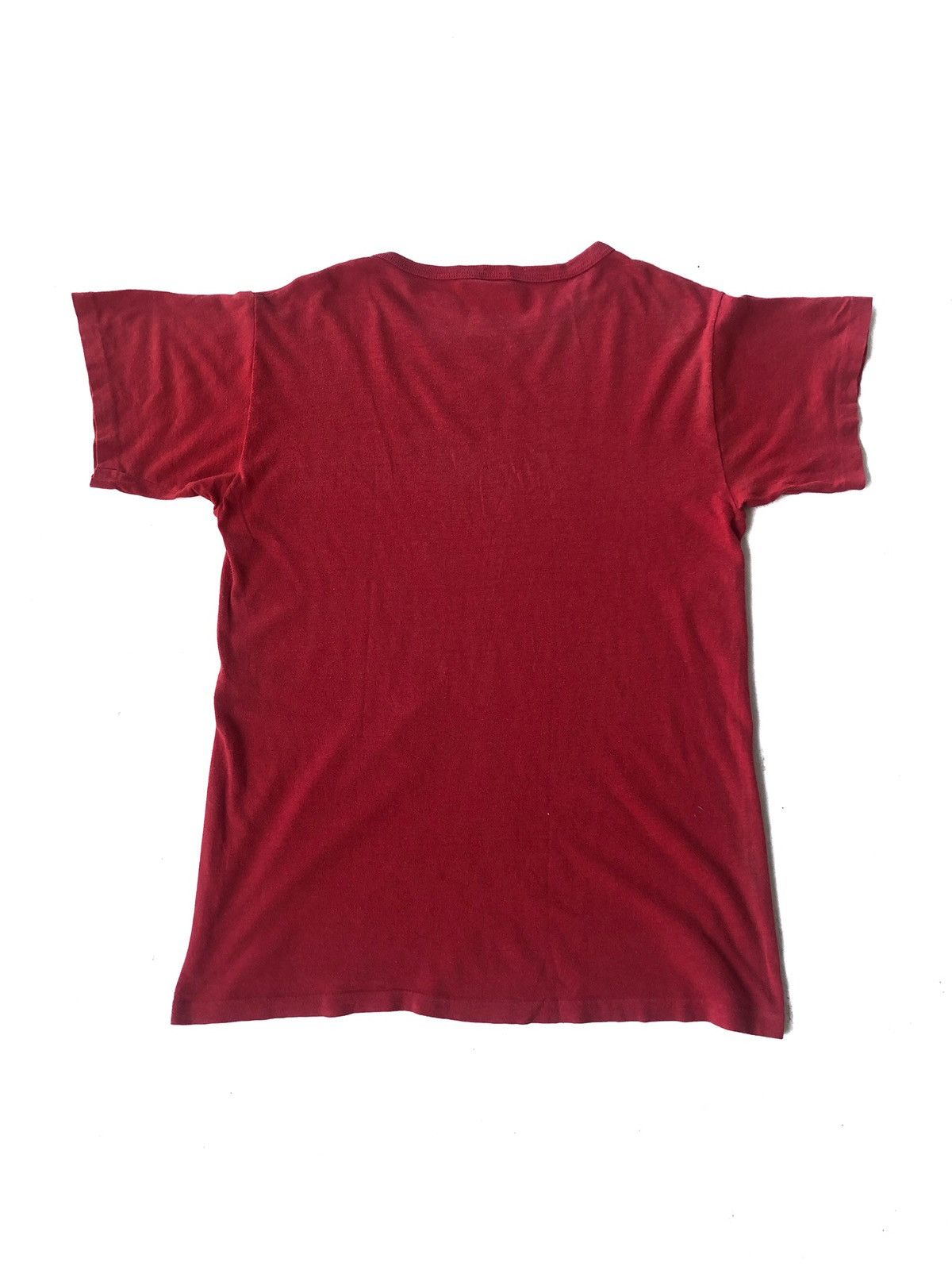 Band Tees Vintage 80s Elvis Presley 🕺 Legendary Red Shirt Size US S / EU 44-46 / 1 - 4 Thumbnail