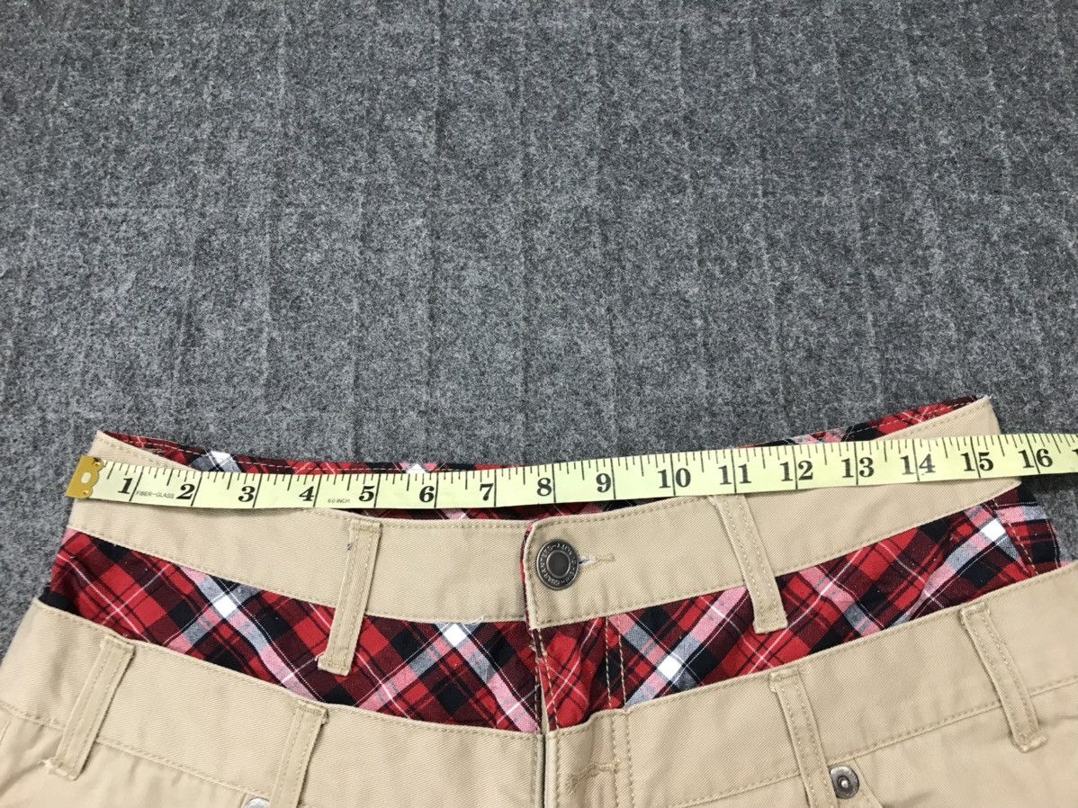 Japanese Brand Vintage Japanese Brand Double Waist Art Design Size US 31 - 16 Thumbnail