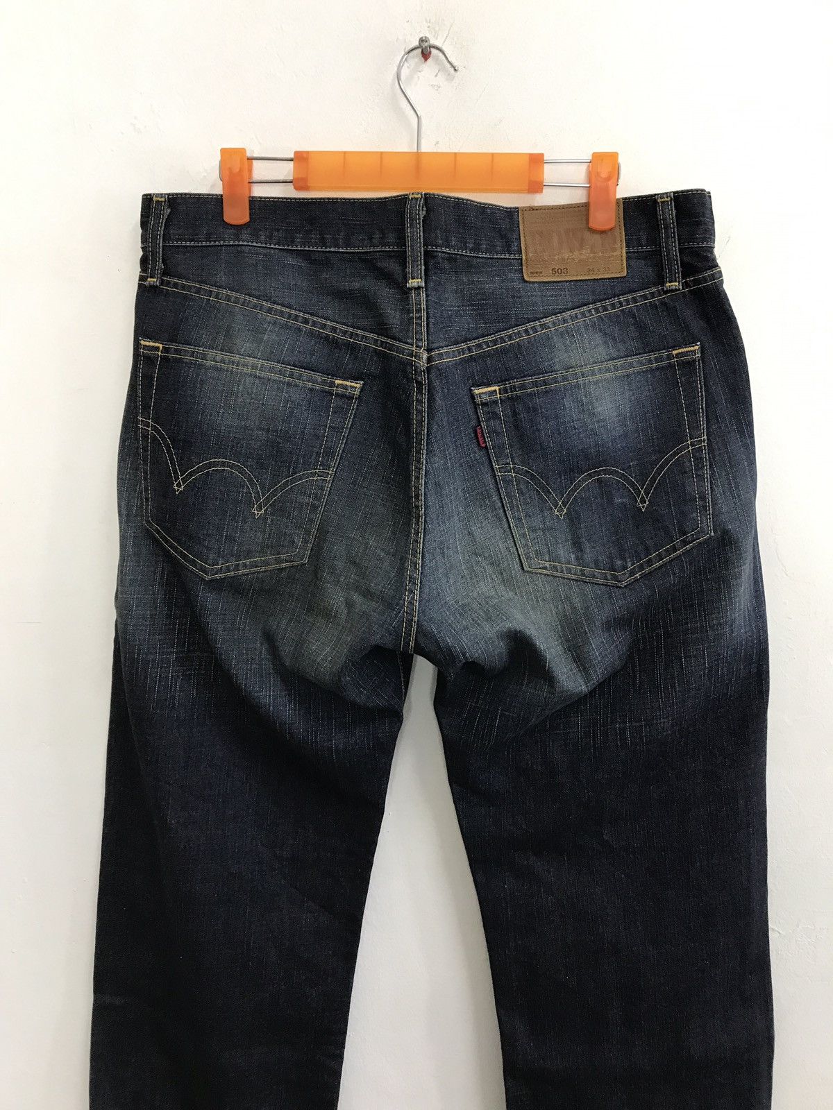 Edwin × Japanese Brand × Vintage Vintage Edwin Japanese Denim Jeans Streetwear Fashion Size US 34 / EU 50 - 4 Thumbnail