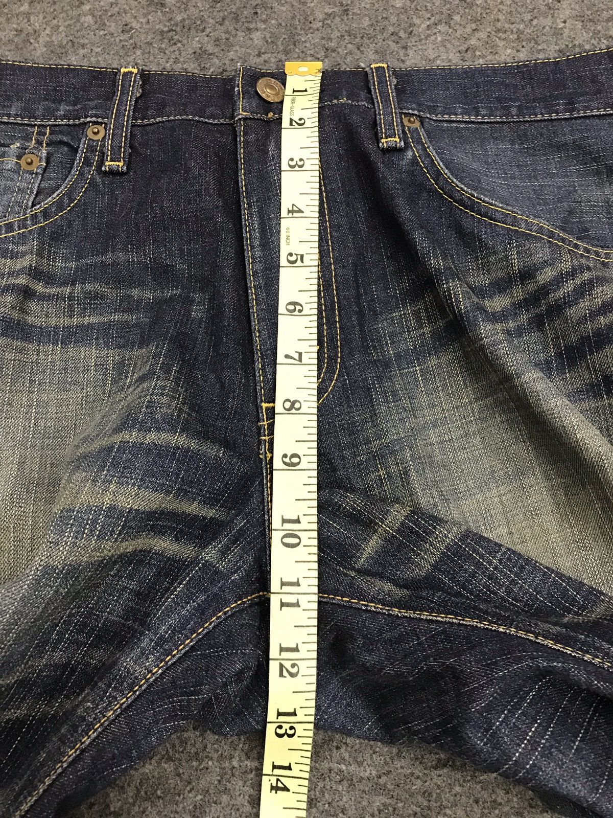 Edwin × Japanese Brand × Vintage Vintage Edwin Japanese Denim Jeans Streetwear Fashion Size US 34 / EU 50 - 15 Thumbnail