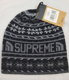 Supreme The North Face Fold Beanie Black - FW18 - US