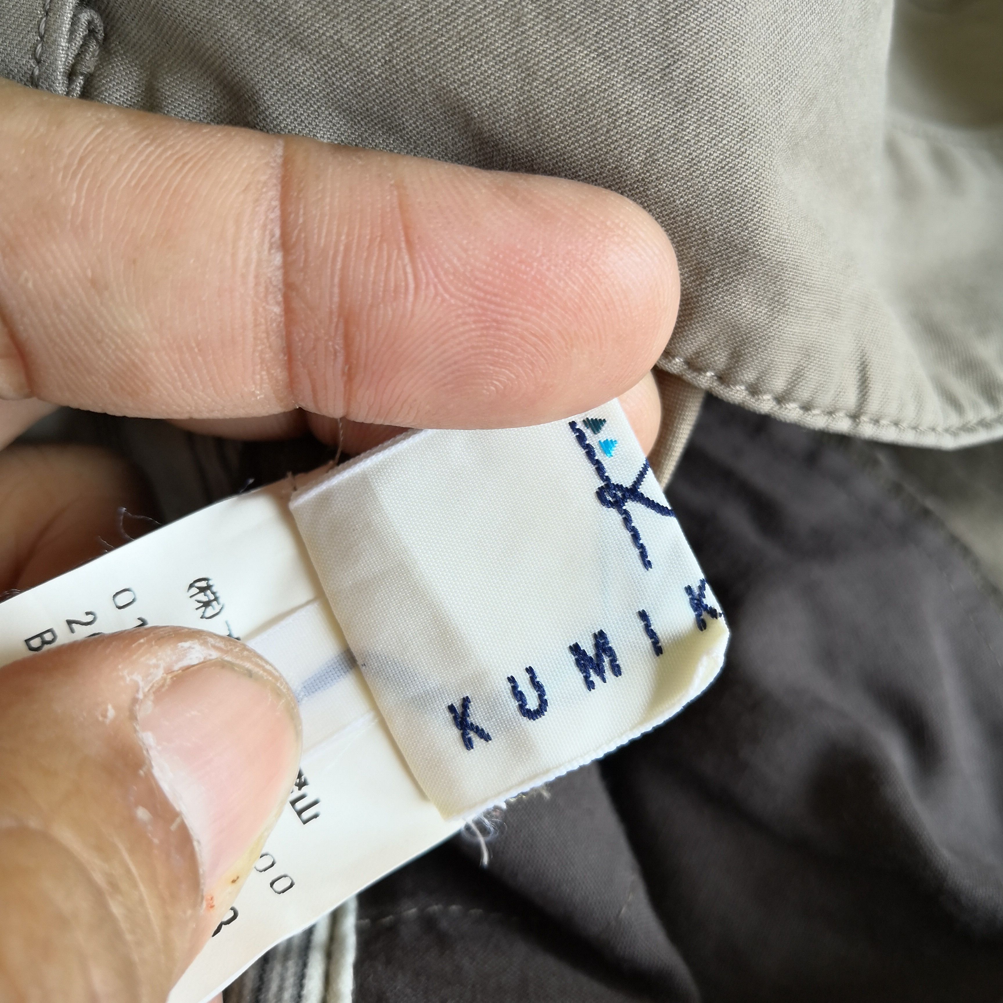 Japanese Brand × Vintage Japanese Kumikyoku Cargo Pants Multi Pocket Parachute Pants Size US 34 / EU 50 - 7 Thumbnail