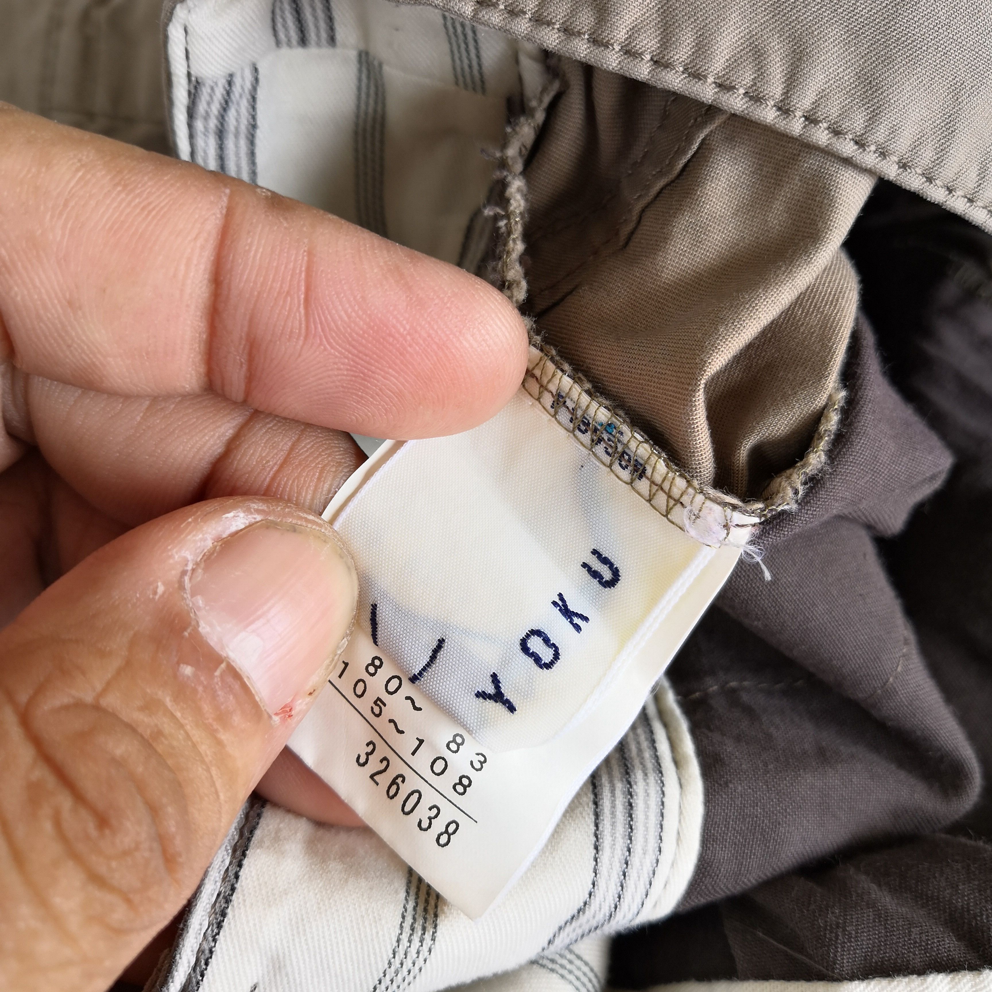 Japanese Brand × Vintage Japanese Kumikyoku Cargo Pants Multi Pocket Parachute Pants Size US 34 / EU 50 - 8 Thumbnail