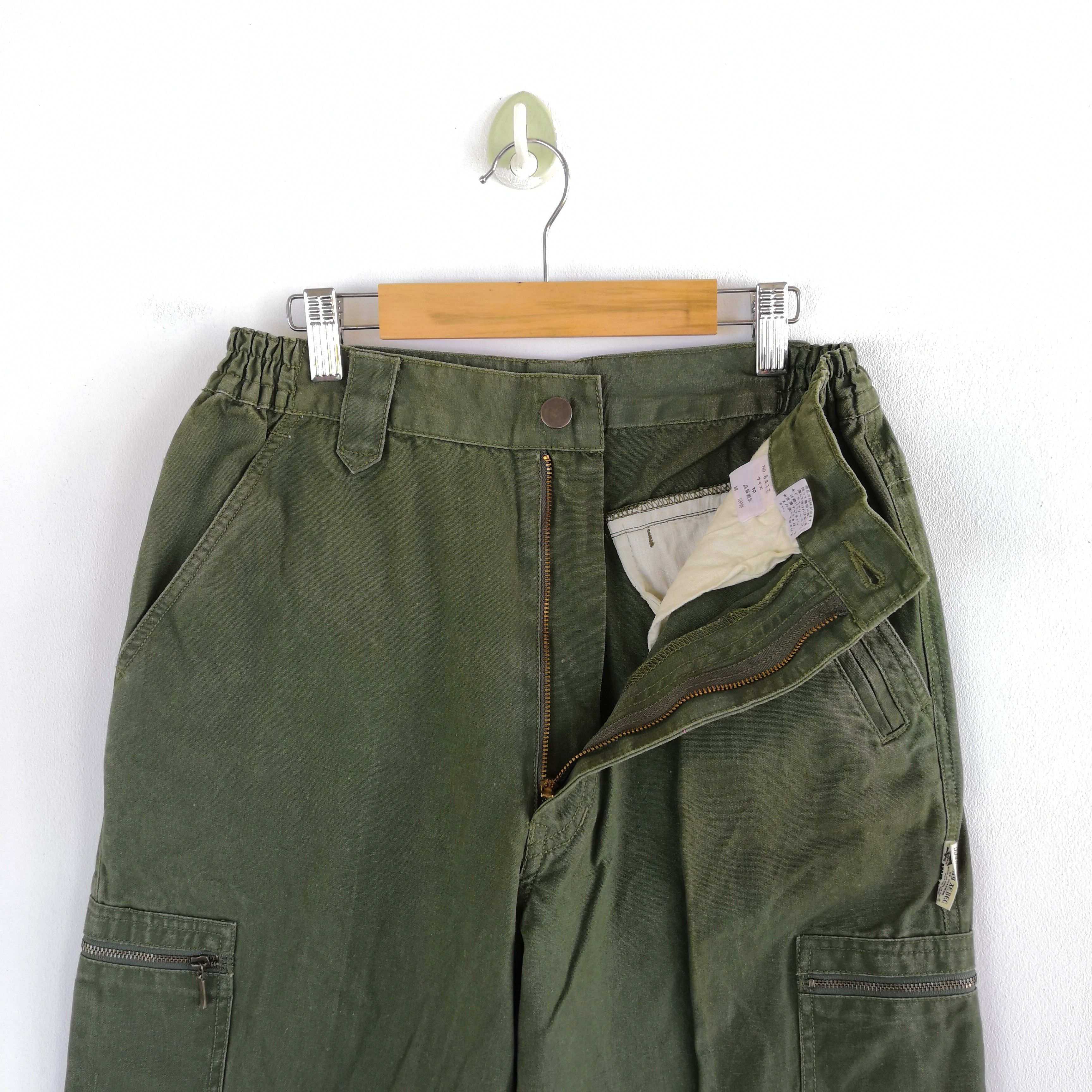 Japanese Brand × Vintage Bay Xebec Japanese Cargo Pants Military Fatigue Trousers Size 26" / US 2 / IT 38 - 6 Thumbnail