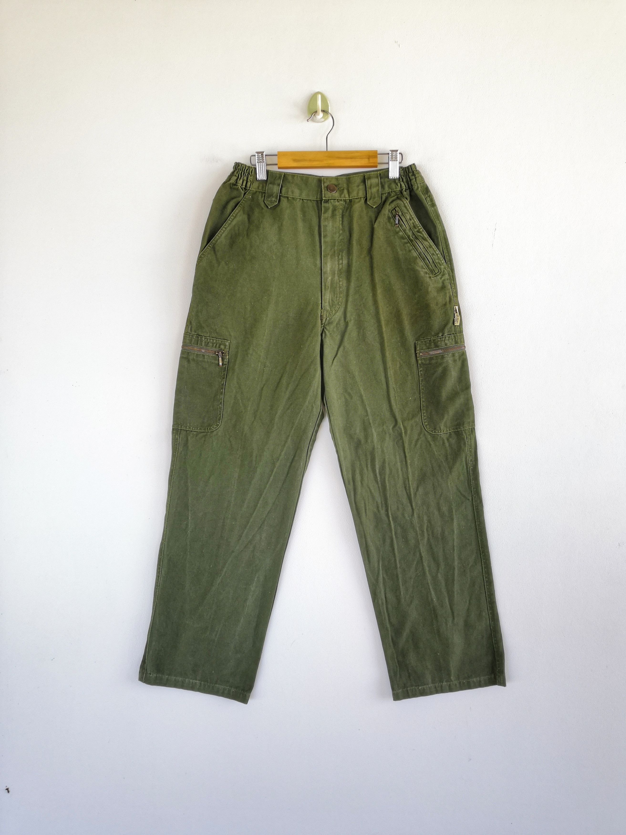 Bay Xebec Japanese Cargo Pants Military Fatigue Trousers