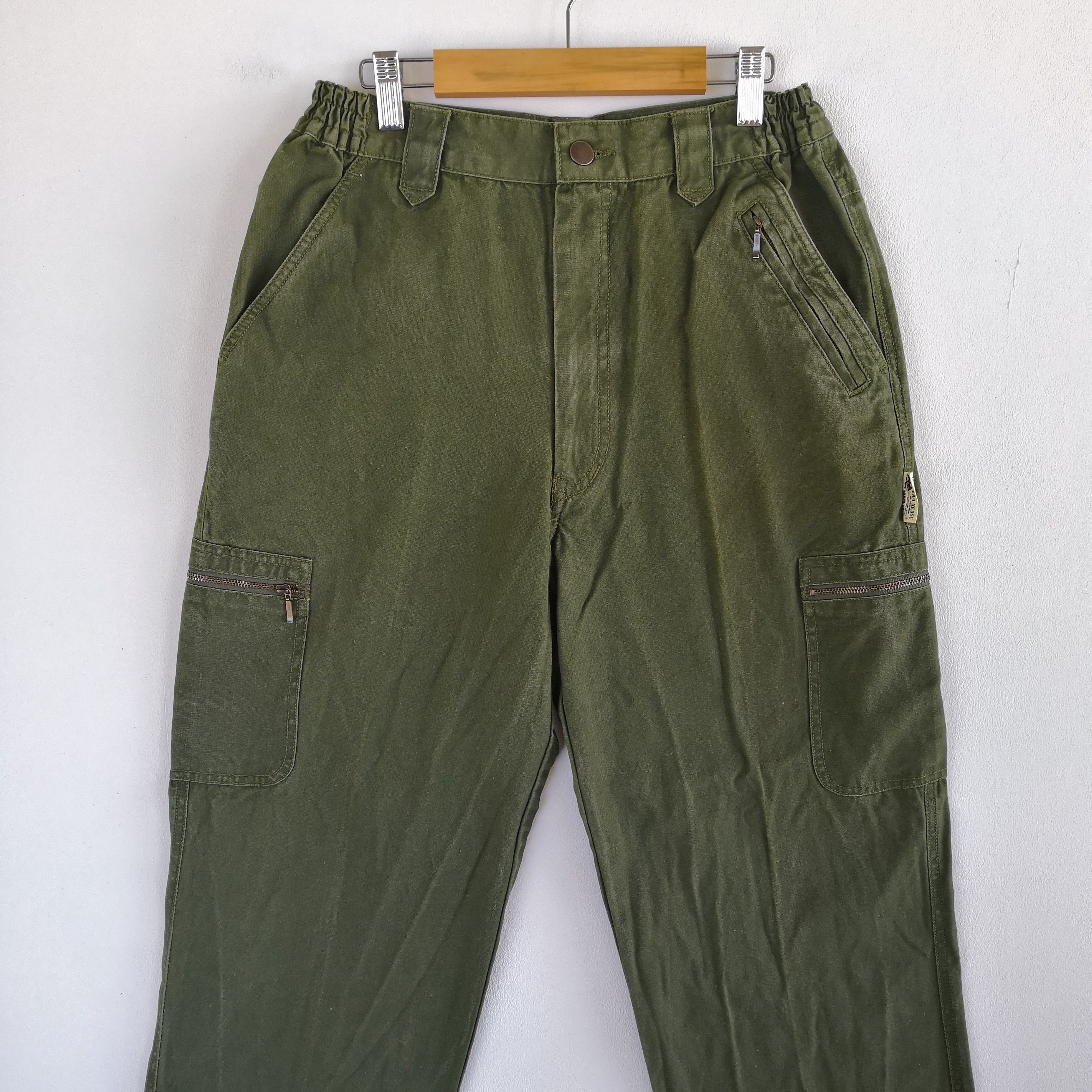 Japanese Brand × Vintage Bay Xebec Japanese Cargo Pants Military Fatigue Trousers Size 26" / US 2 / IT 38 - 3 Thumbnail