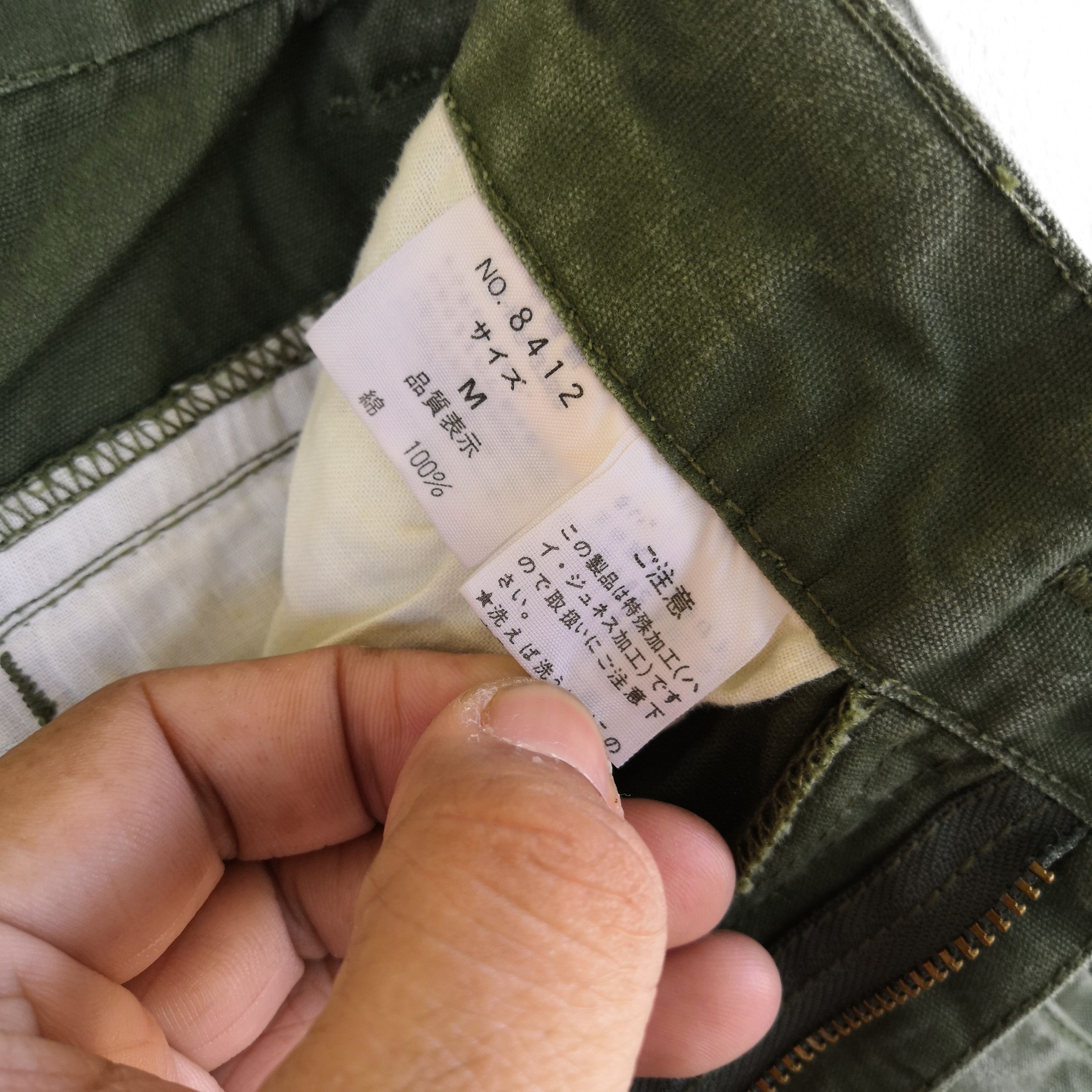 Japanese Brand × Vintage Bay Xebec Japanese Cargo Pants Military Fatigue Trousers Size 26" / US 2 / IT 38 - 7 Thumbnail