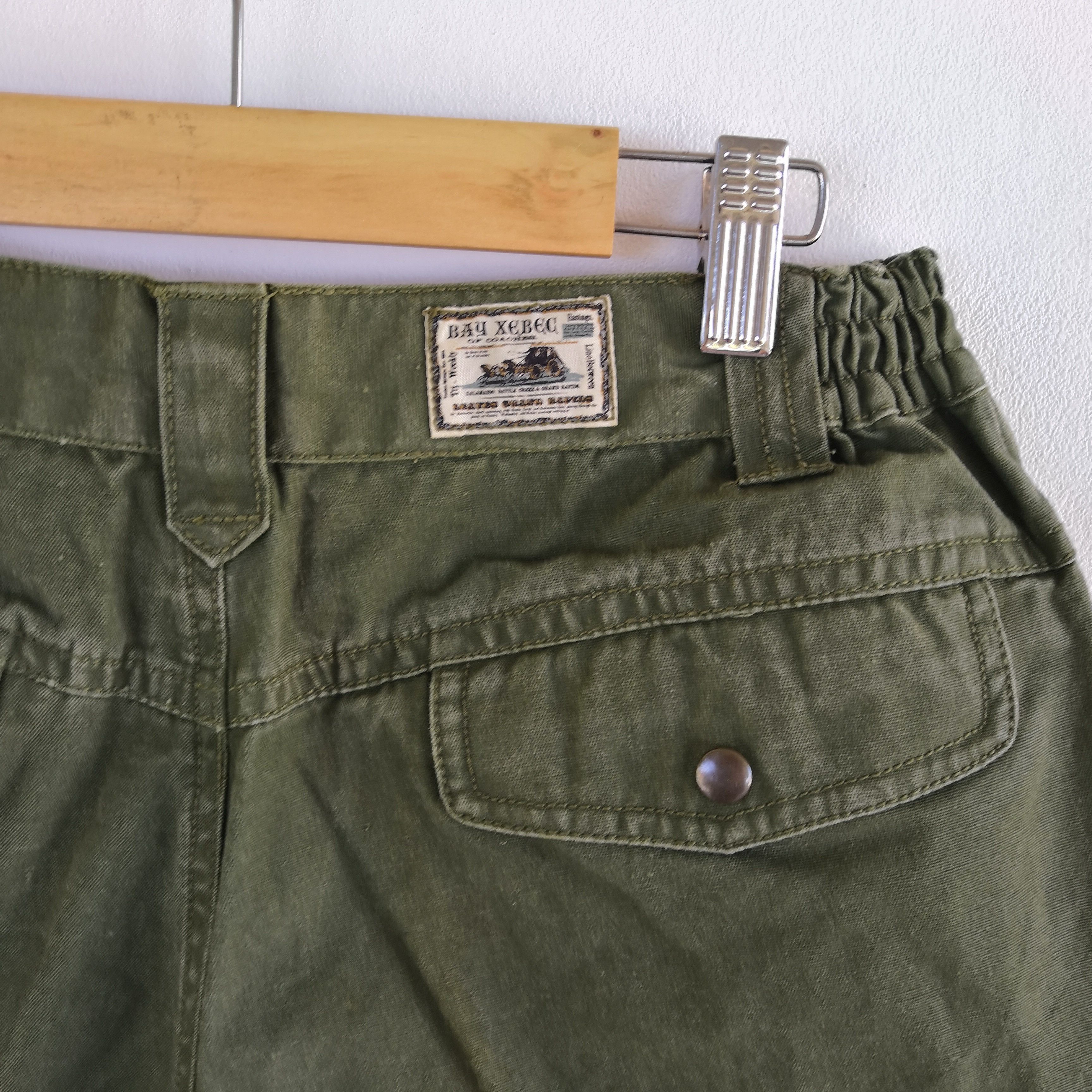 Japanese Brand × Vintage Bay Xebec Japanese Cargo Pants Military Fatigue Trousers Size 26" / US 2 / IT 38 - 5 Thumbnail