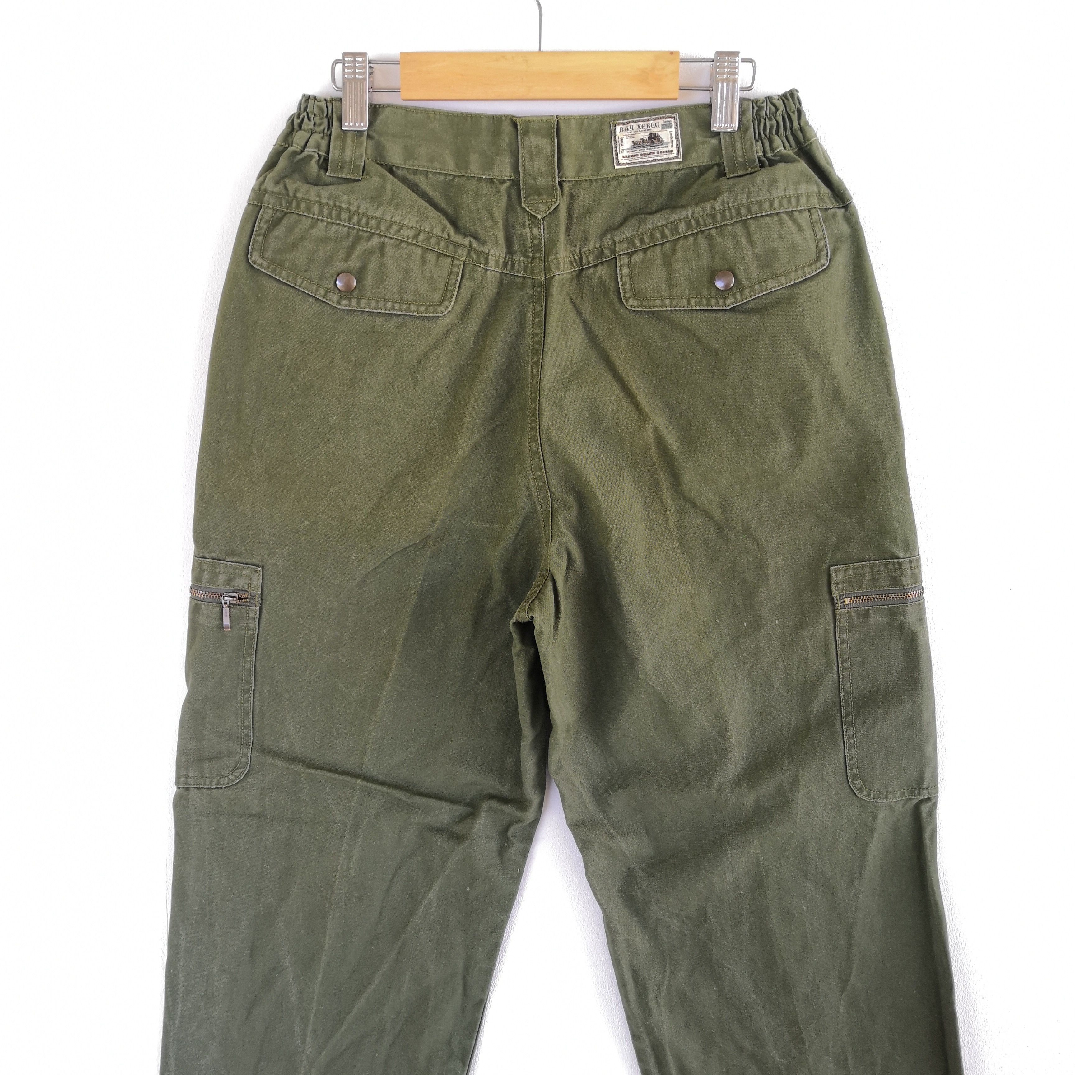 Japanese Brand × Vintage Bay Xebec Japanese Cargo Pants Military Fatigue Trousers Size 26" / US 2 / IT 38 - 4 Thumbnail