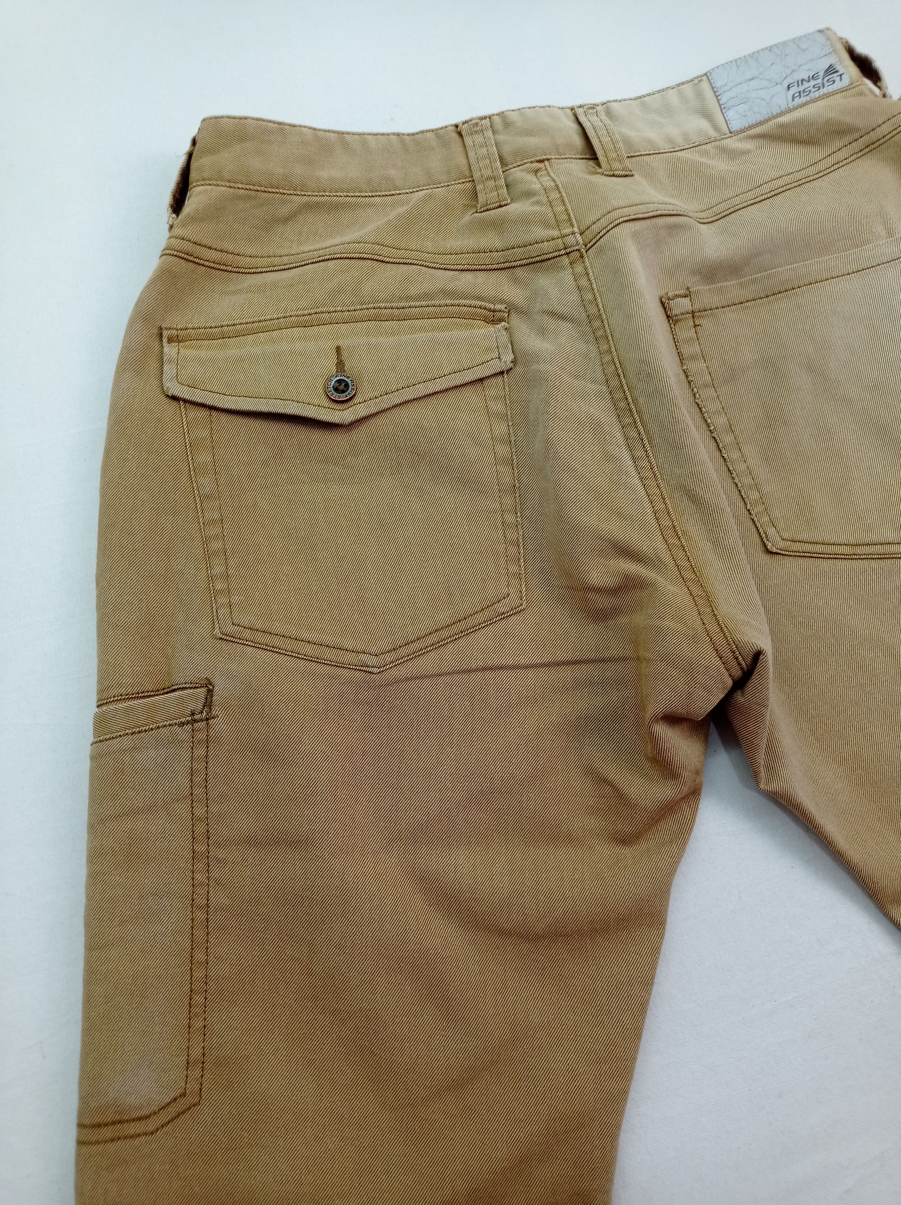 Other Fine Assist Stretch Style Faded Cargo Pants Size US 30 / EU 46 - 12 Thumbnail