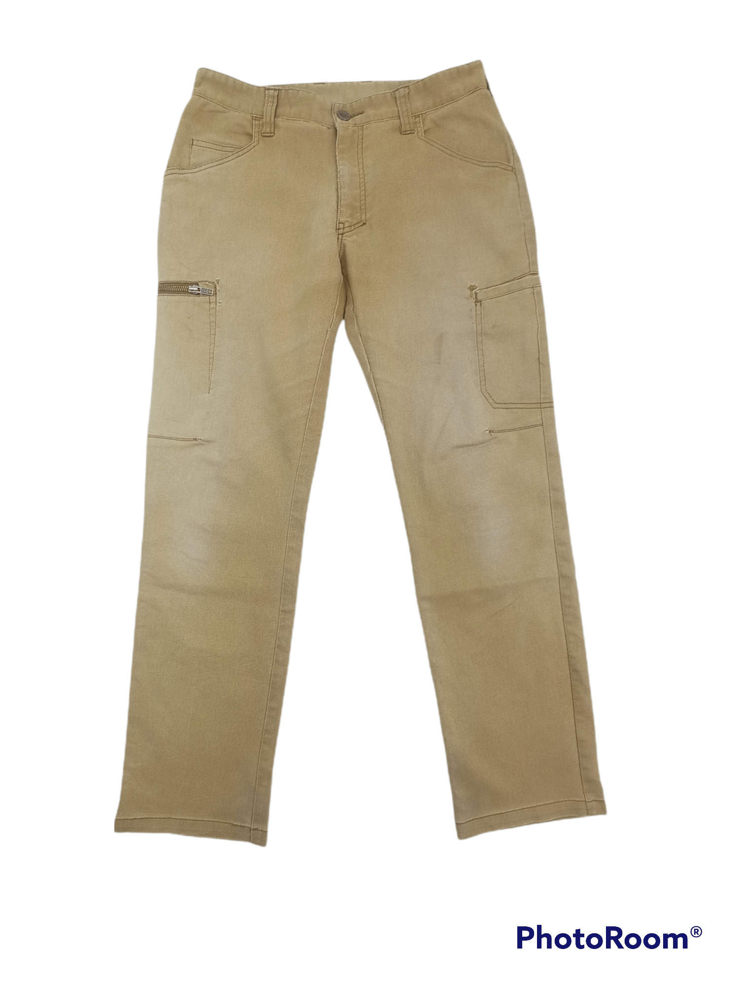 Other Fine Assist Stretch Style Faded Cargo Pants Size US 30 / EU 46 - 1 Thumbnail