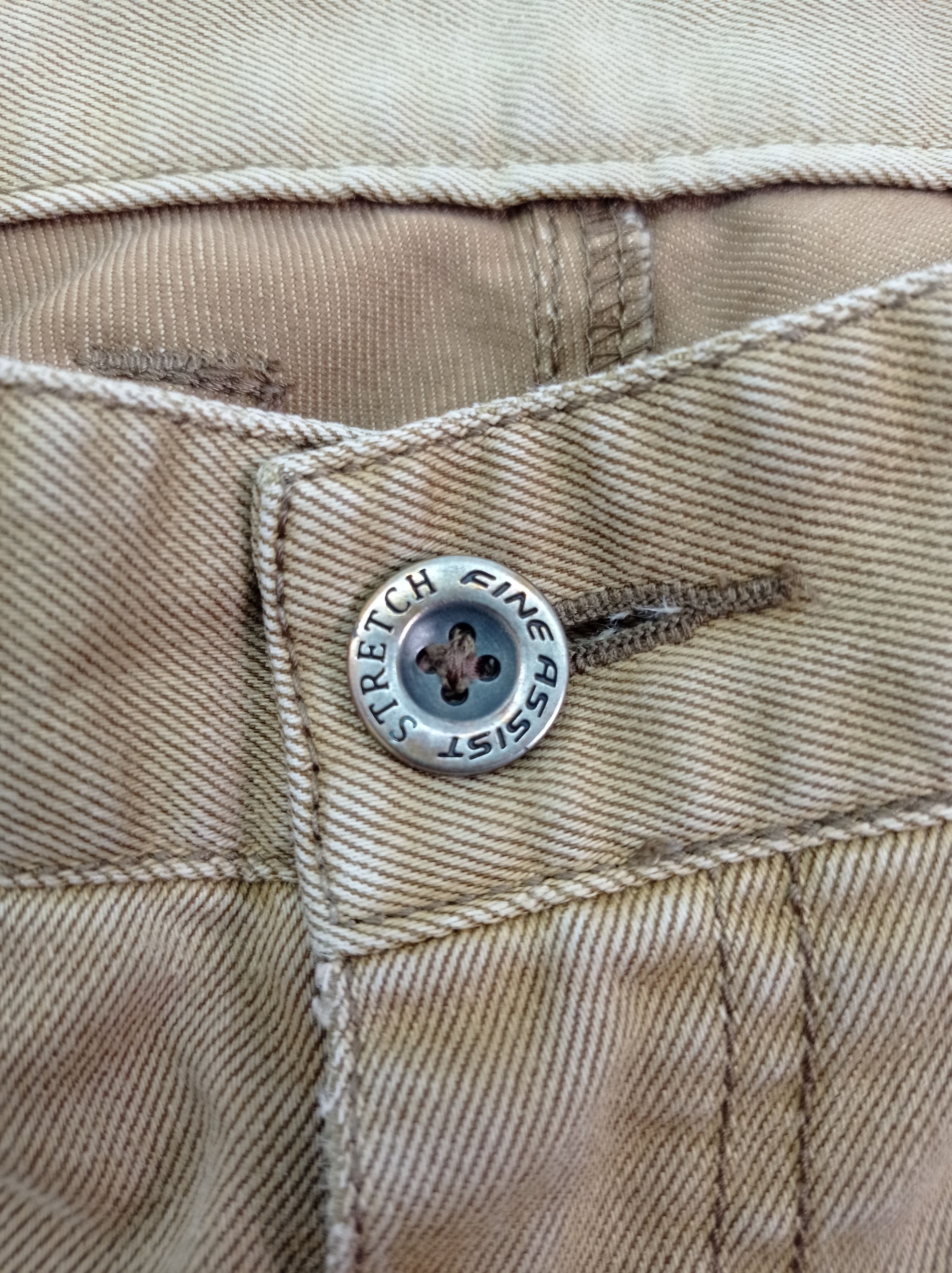 Other Fine Assist Stretch Style Faded Cargo Pants Size US 30 / EU 46 - 6 Thumbnail