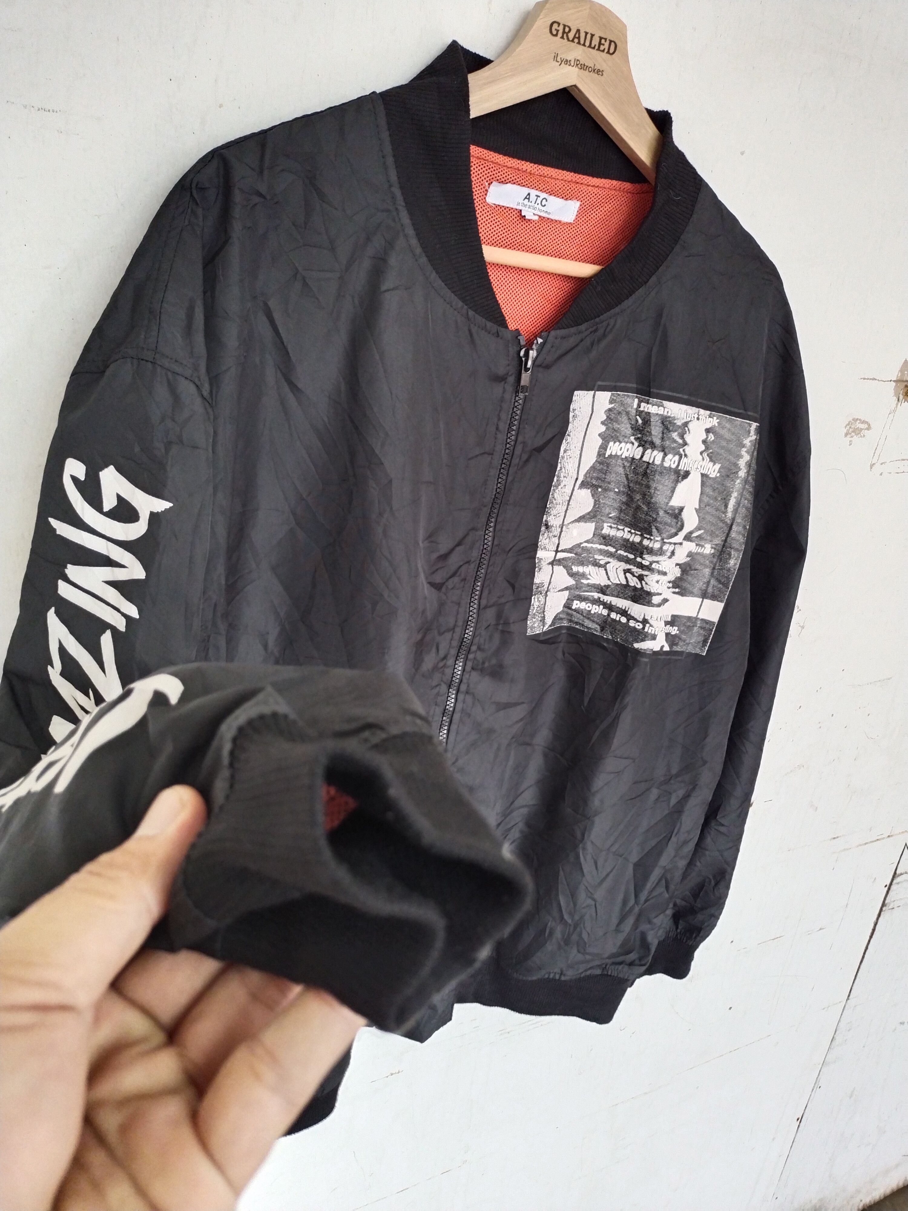 In The Attic Vintage A.T.C In The Attic Nylon Jacket Size US M / EU 48-50 / 2 - 4 Thumbnail