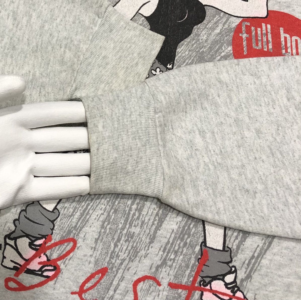 Cartoon Network 🔥Vtg Betty Boop Personal Best Full Body Workout Sweatshirt Size US L / EU 52-54 / 3 - 7 Thumbnail