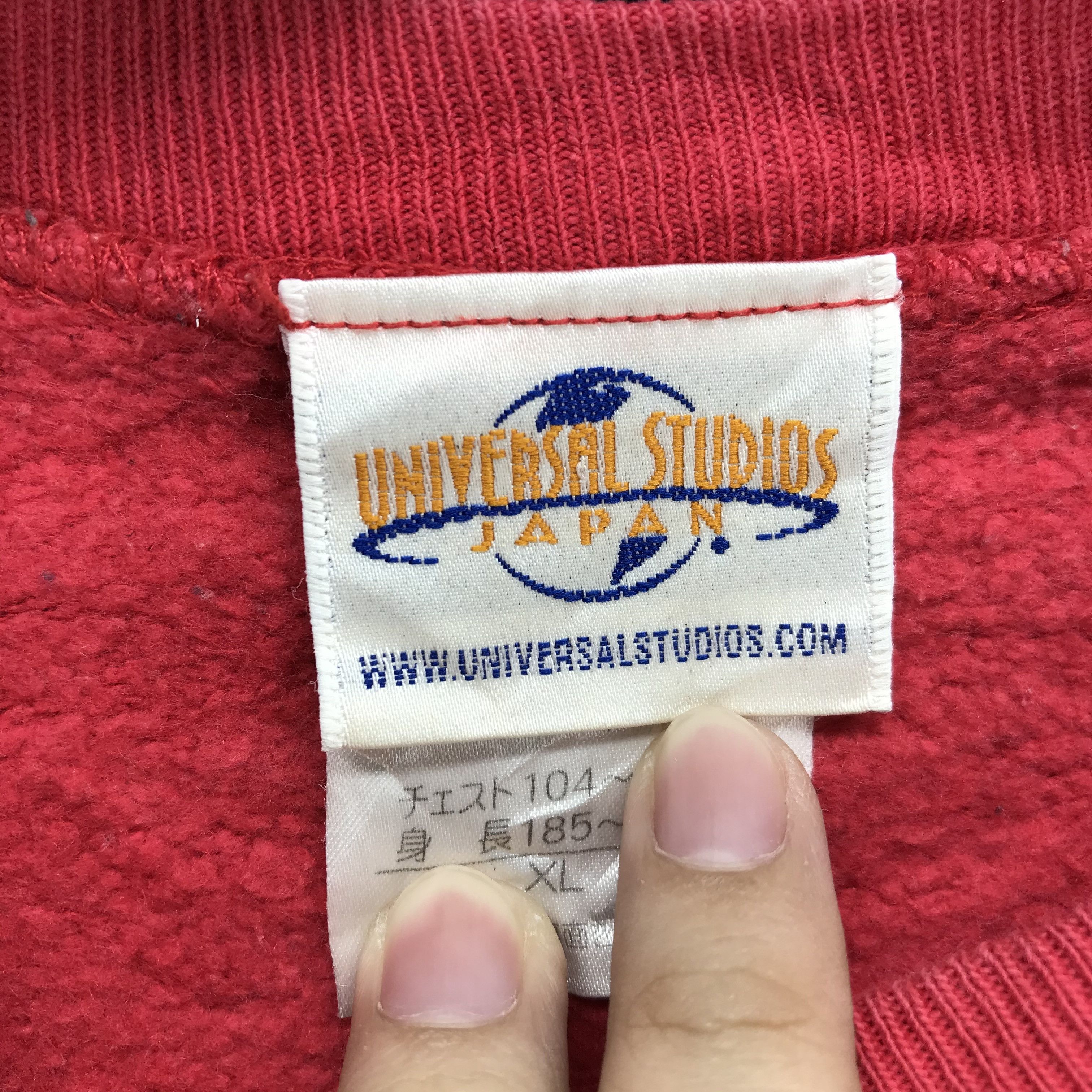 Universal Studios Vintage Movie Jurassic Park Red Sweatshirts #1712-68 Size US XL / EU 56 / 4 - 6 Thumbnail