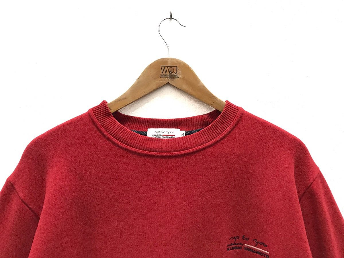 Kansai Yamamoto Up to You Produced by Kansai Yamamoto Embroidery Sweatshirt Size US M / EU 48-50 / 2 - 5 Thumbnail