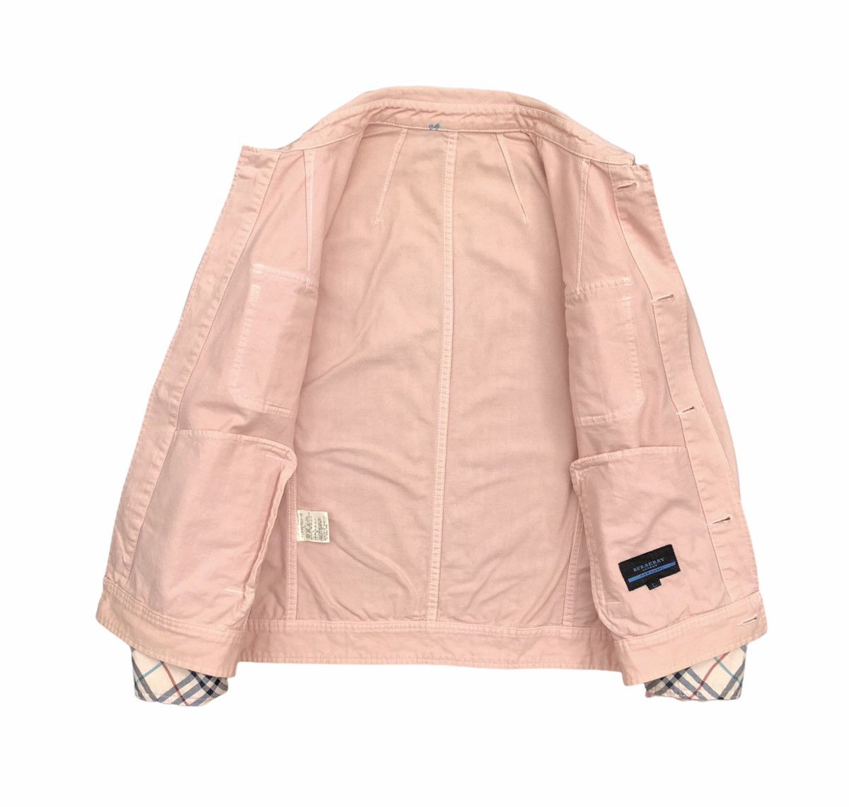 Burberry Burberry Blue Label Peach Denim Jacket Size US M / EU 48-50 / 2 - 8 Thumbnail