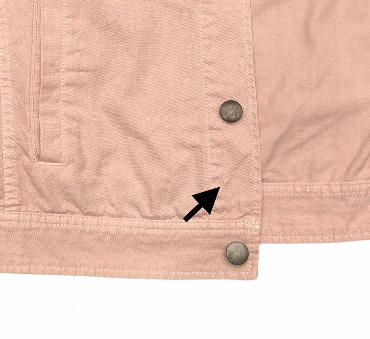 Burberry Burberry Blue Label Peach Denim Jacket Size US M / EU 48-50 / 2 - 15 Thumbnail