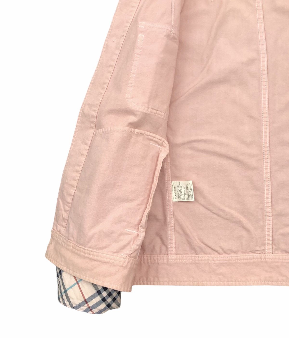 Burberry Burberry Blue Label Peach Denim Jacket Size US M / EU 48-50 / 2 - 12 Thumbnail