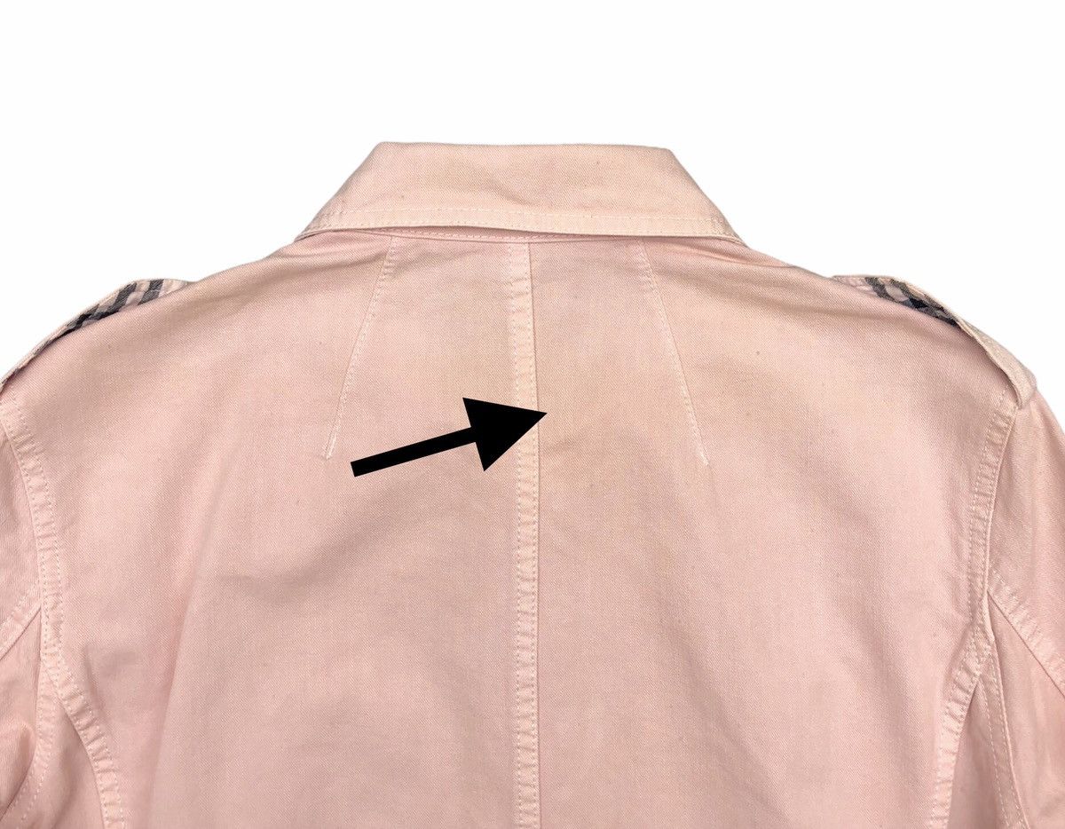 Burberry Burberry Blue Label Peach Denim Jacket Size US M / EU 48-50 / 2 - 16 Thumbnail
