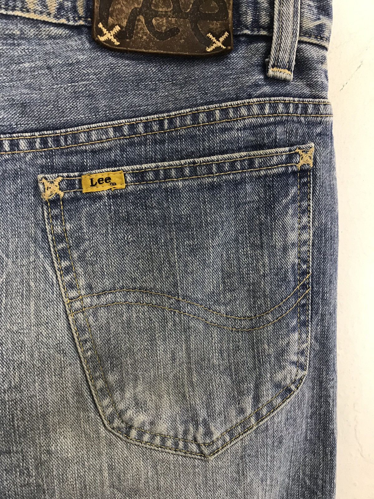 Japanese Brand × Lee Vintage Lee Riders Distressed Denim Jeans Size US 32 / EU 48 - 11 Thumbnail