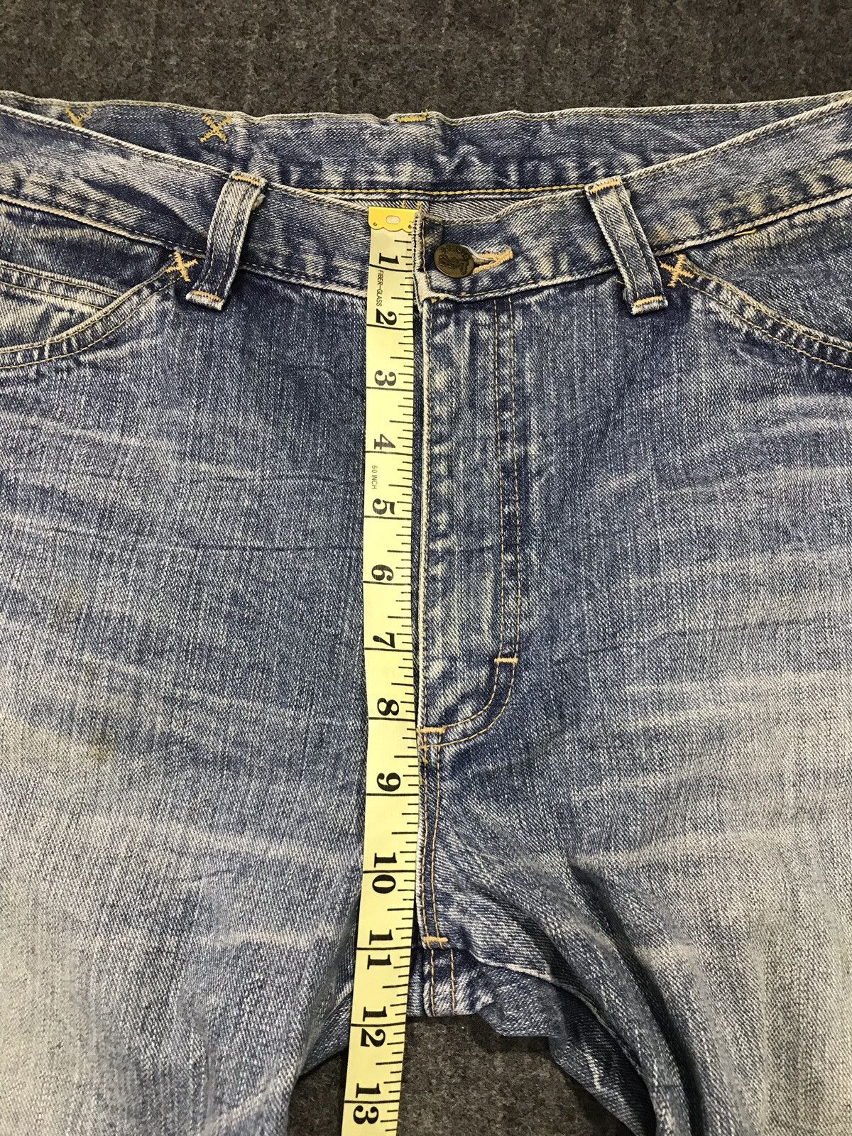 Japanese Brand × Lee Vintage Lee Riders Distressed Denim Jeans Size US 32 / EU 48 - 20 Thumbnail