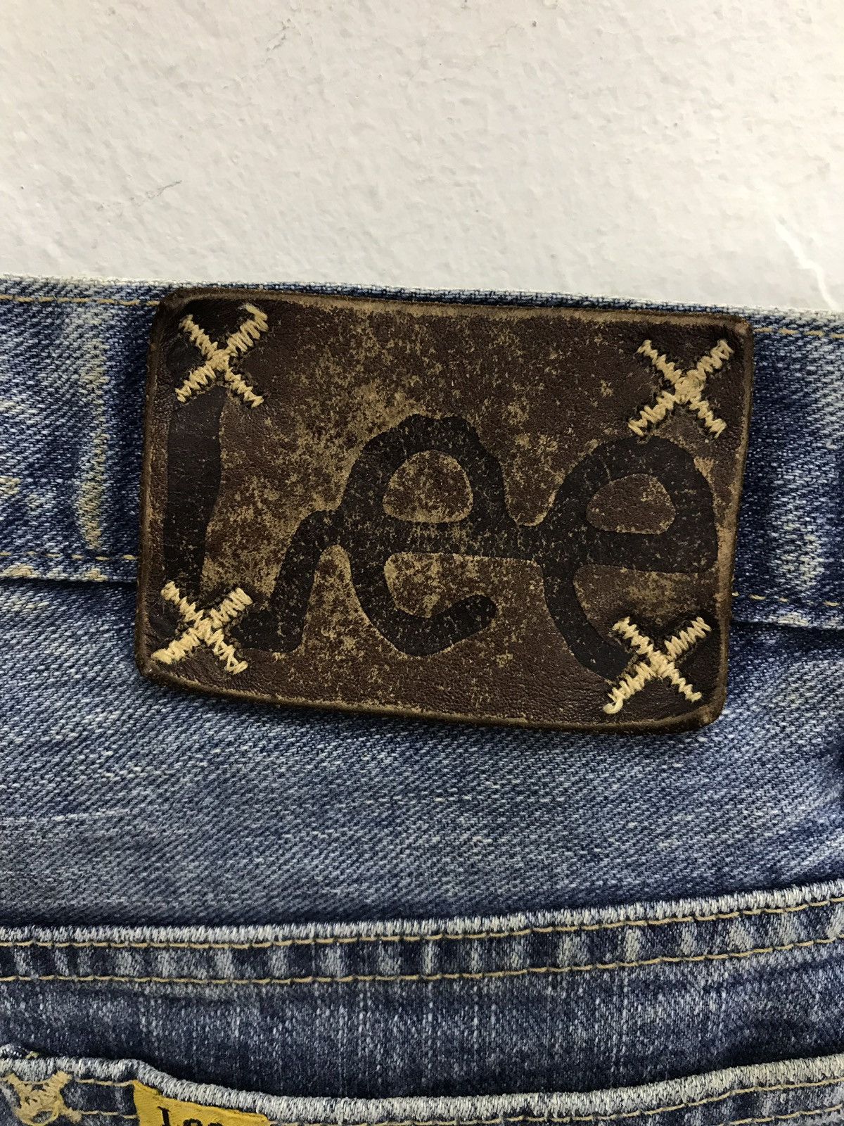 Japanese Brand × Lee Vintage Lee Riders Distressed Denim Jeans Size US 32 / EU 48 - 14 Thumbnail