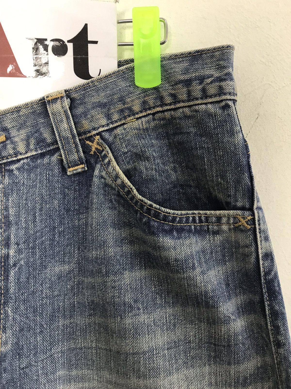 Japanese Brand × Lee Vintage Lee Riders Distressed Denim Jeans Size US 32 / EU 48 - 4 Thumbnail