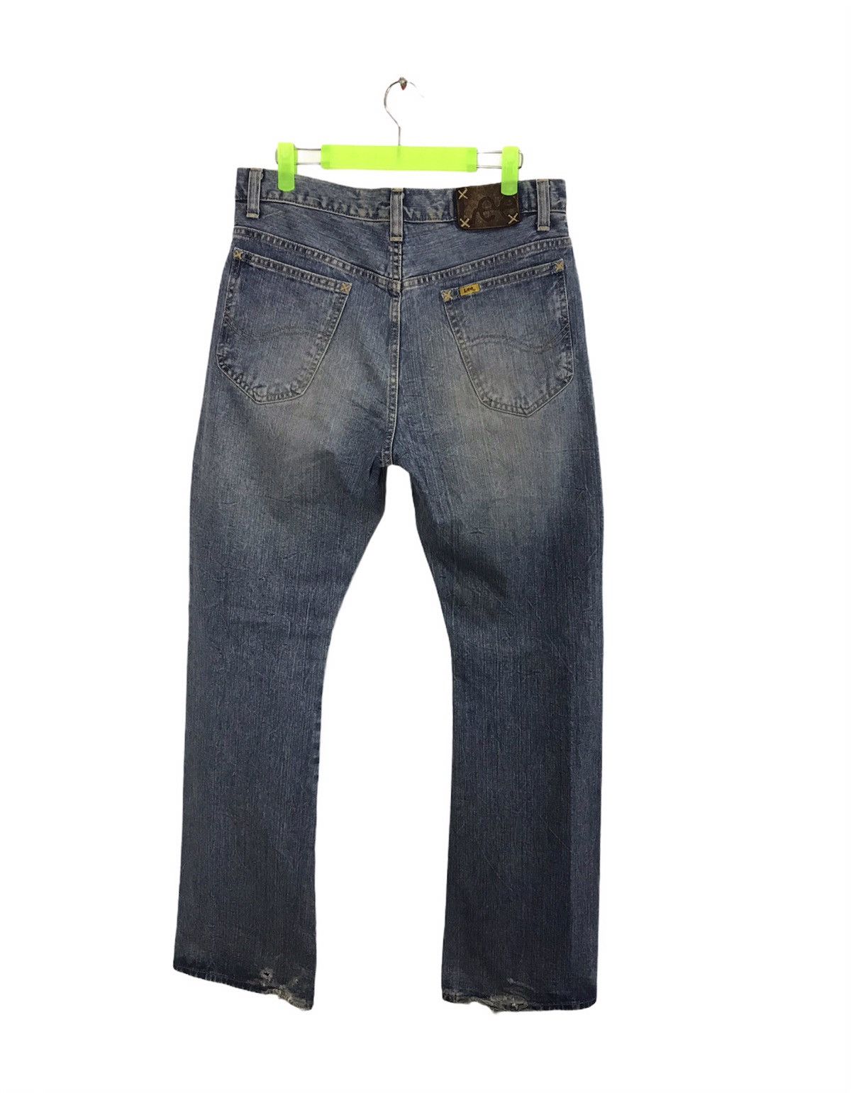 Japanese Brand × Lee Vintage Lee Riders Distressed Denim Jeans Size US 32 / EU 48 - 2 Thumbnail