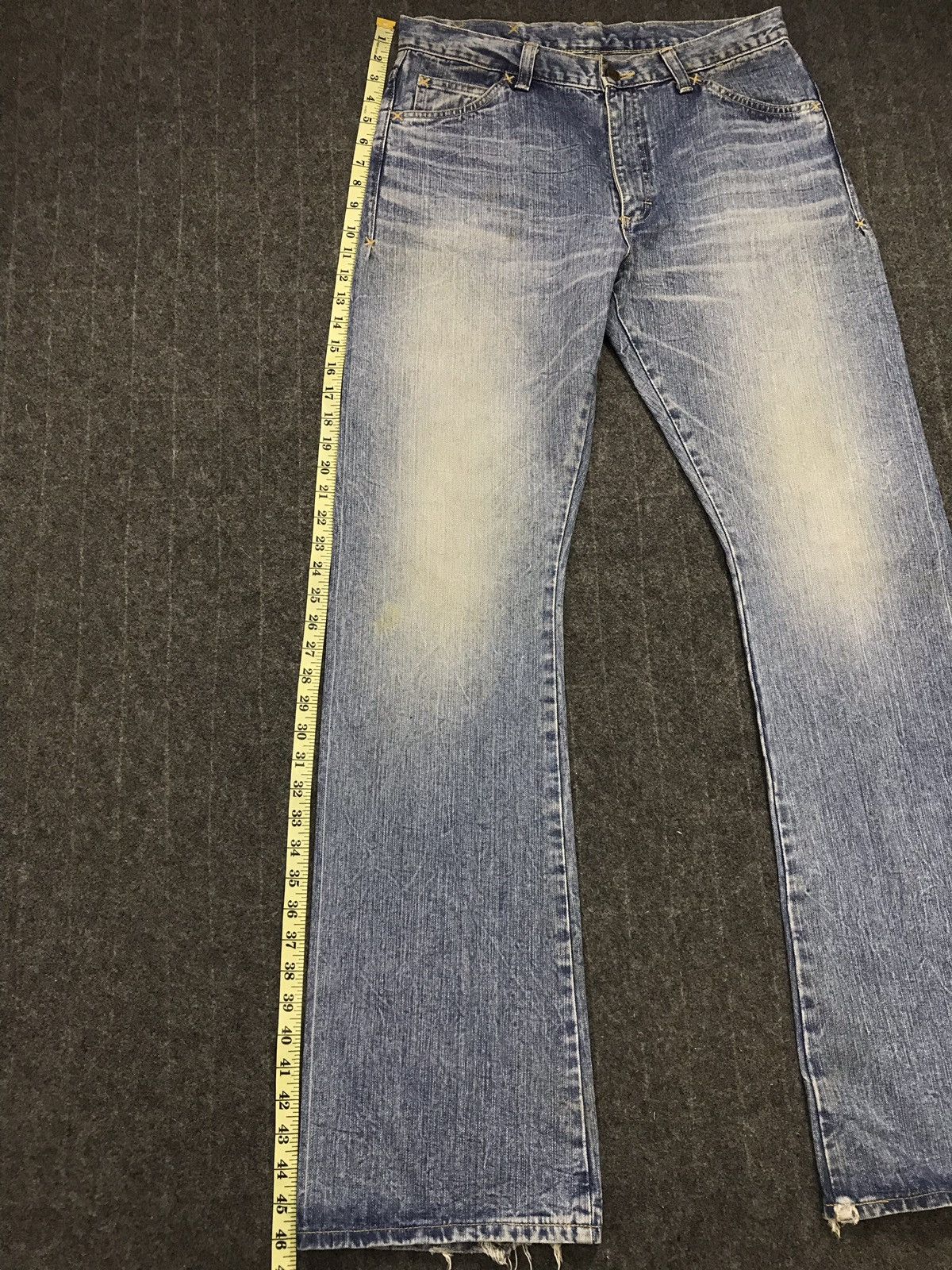 Japanese Brand × Lee Vintage Lee Riders Distressed Denim Jeans Size US 32 / EU 48 - 23 Thumbnail