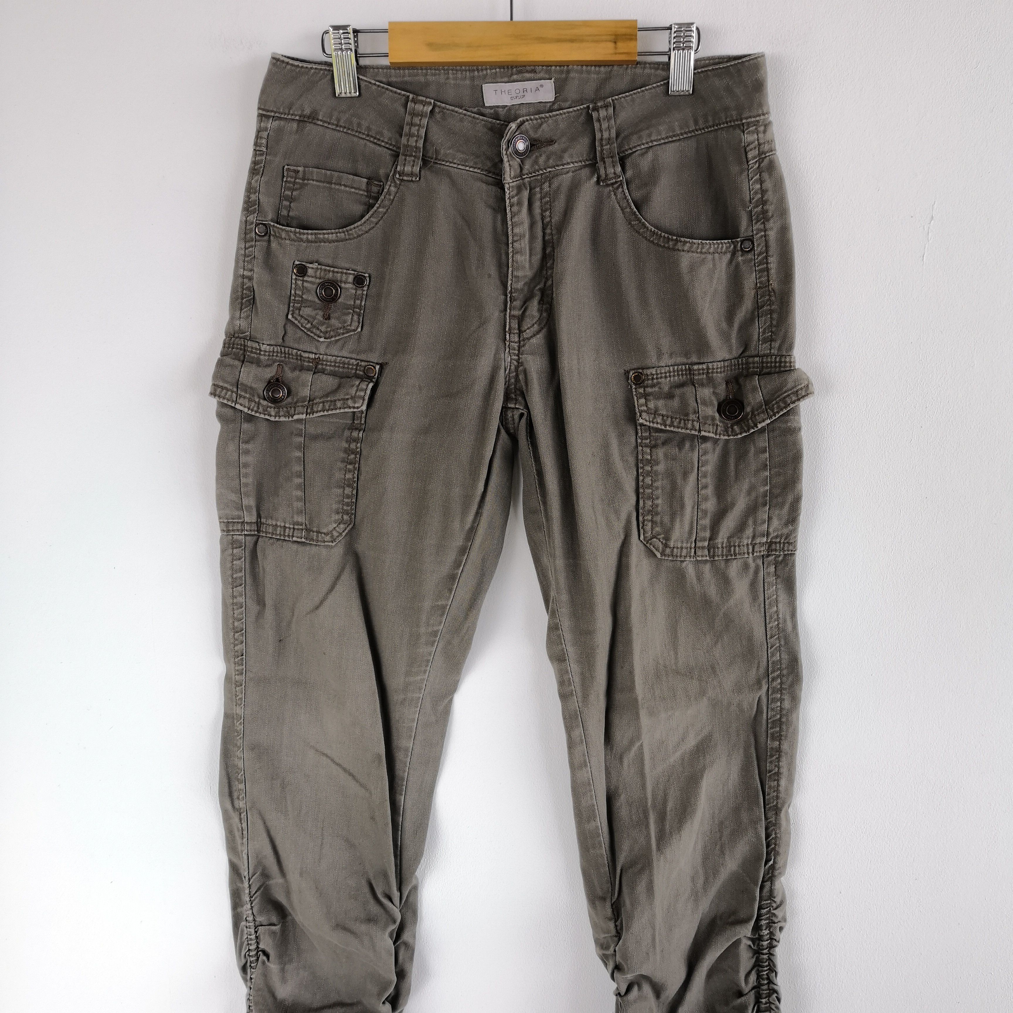Japanese Brand × Vintage Japanese Cargo Pants Shaggy Pants Multi Pocket Pants Size 28" / US 6 / IT 42 - 9 Thumbnail