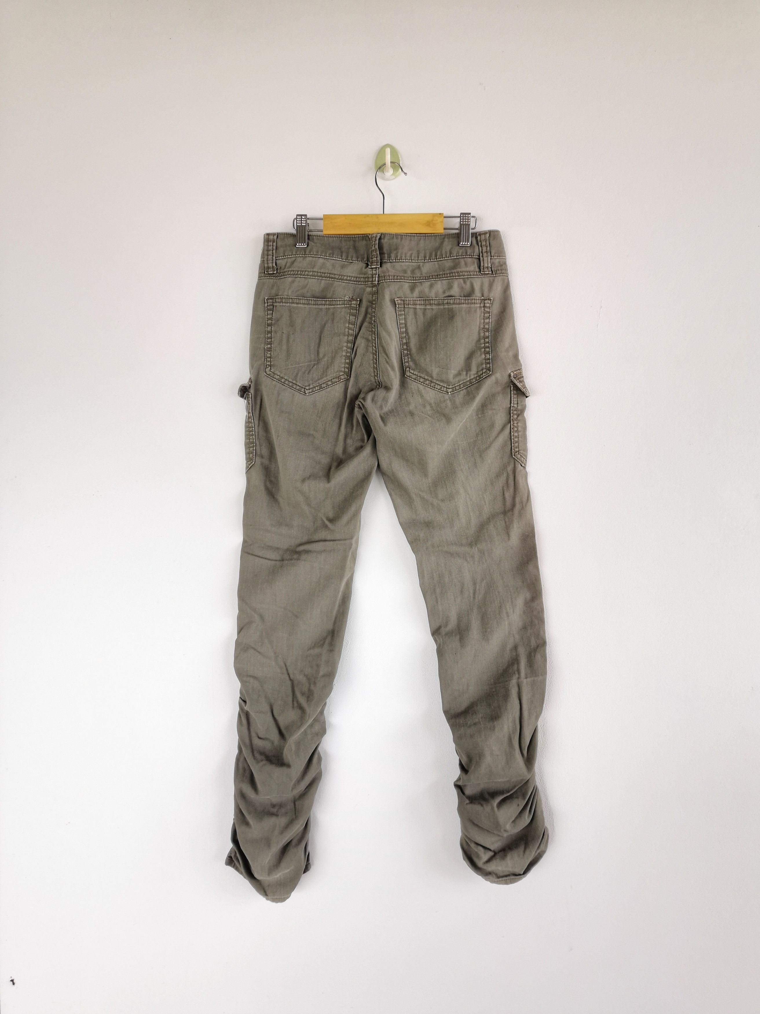 Japanese Brand × Vintage Japanese Cargo Pants Shaggy Pants Multi Pocket Pants Size 28" / US 6 / IT 42 - 2 Thumbnail
