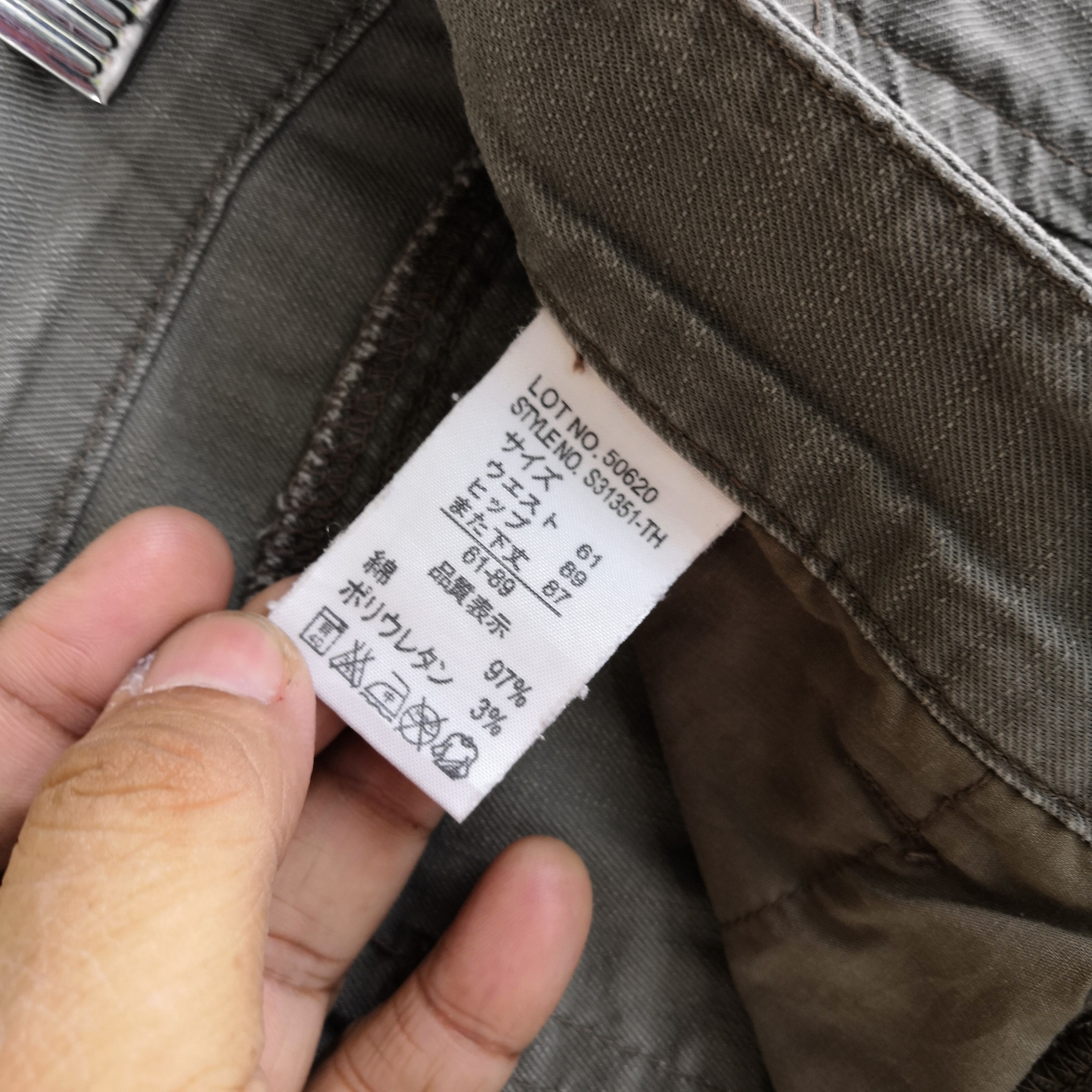 Japanese Brand × Vintage Japanese Cargo Pants Shaggy Pants Multi Pocket Pants Size 28" / US 6 / IT 42 - 7 Thumbnail