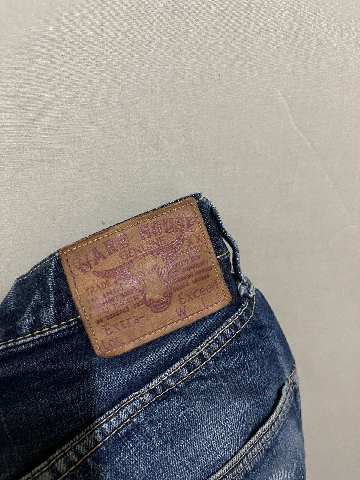 Vintage Warehouse Japan Distressed Jeans Selvedge Size US 30 / EU 46 - 18 Thumbnail