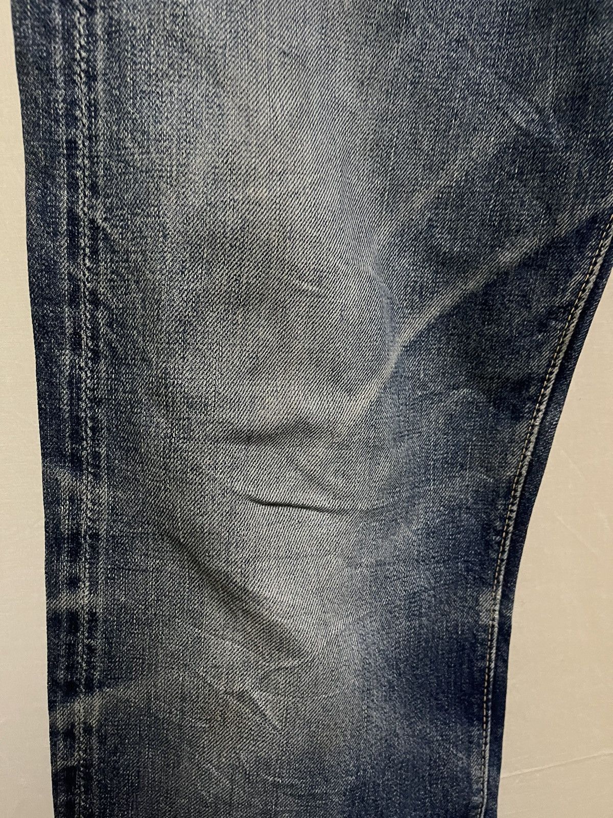 Vintage Warehouse Japan Distressed Jeans Selvedge Size US 30 / EU 46 - 6 Thumbnail