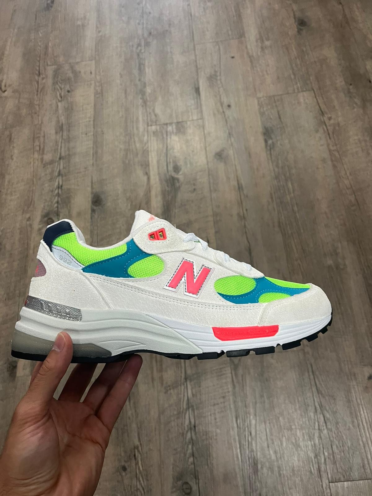 image of New Balance 992 Trainer In Multicolor Shoes, Men's (Size 12)